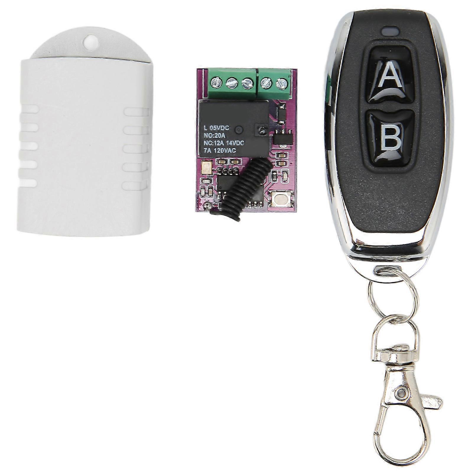 Remote Control Switch 1 CH Wireless RF Receiver Switch for LED Lamp Lights Motor DIY Function