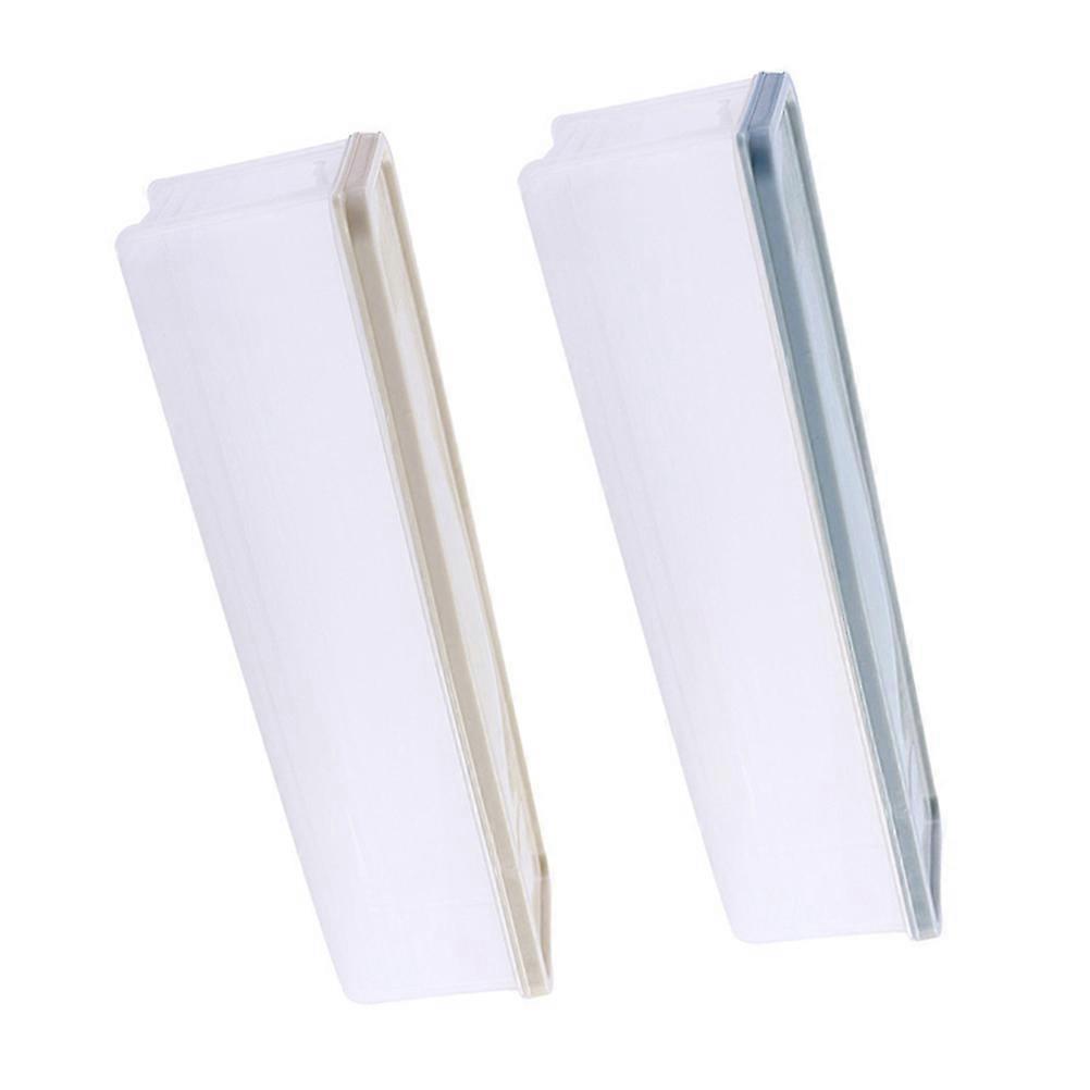 2pcs Plastic Ice Cream Tubs Noodle Containers Ice Cream Boxes
