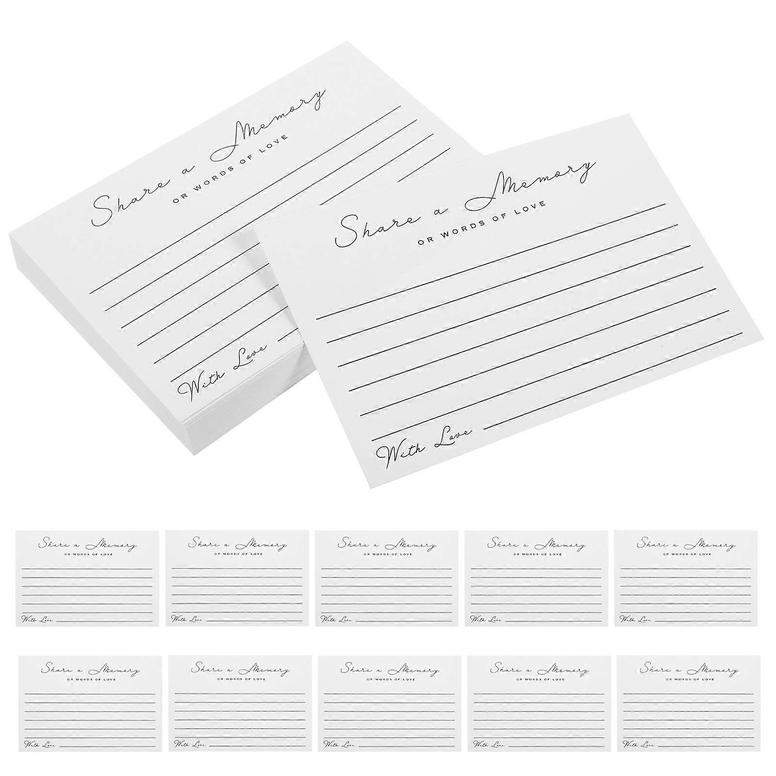 Writable Folding Greeting Cards Colorful Printing 15.00X10.00X1.00cm 50 Sheets