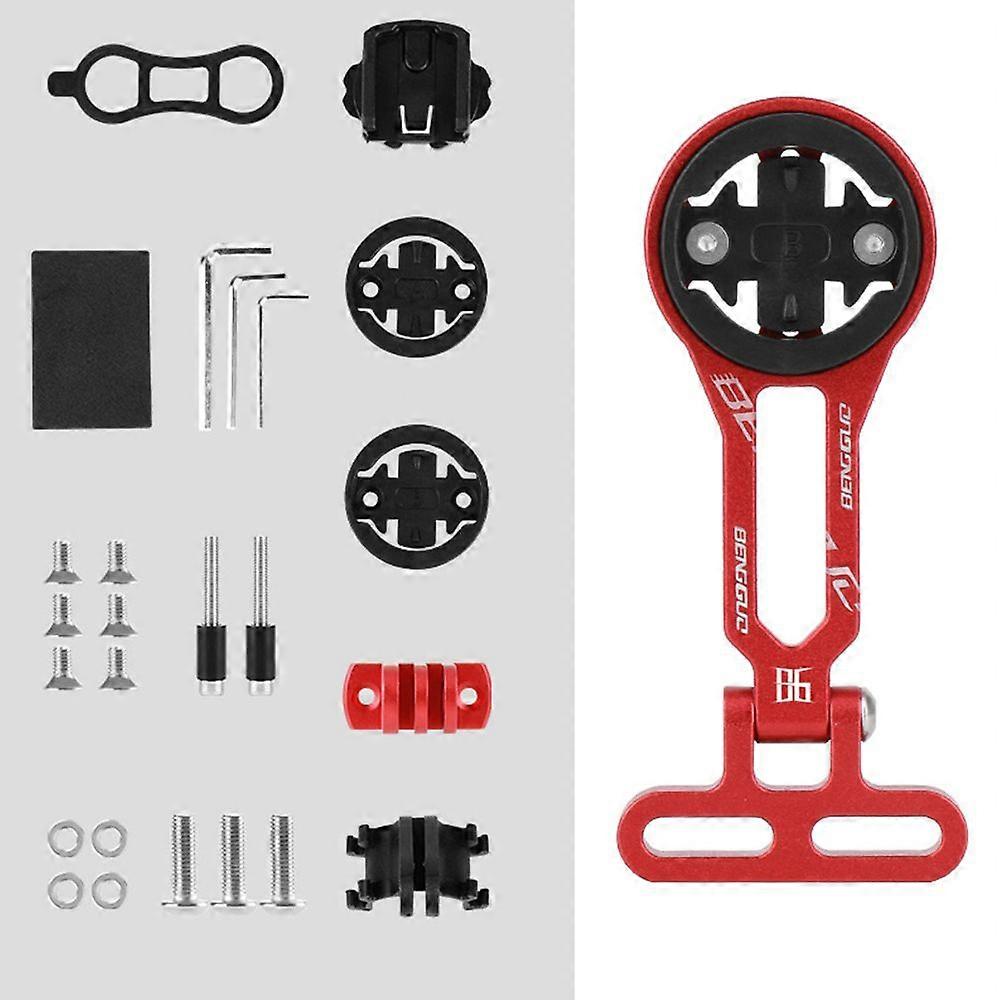 Adjustable Angle Bicycle Computer Holder Front Bicycle Computer Mount Cycling Computer Extension BracketYMQX)