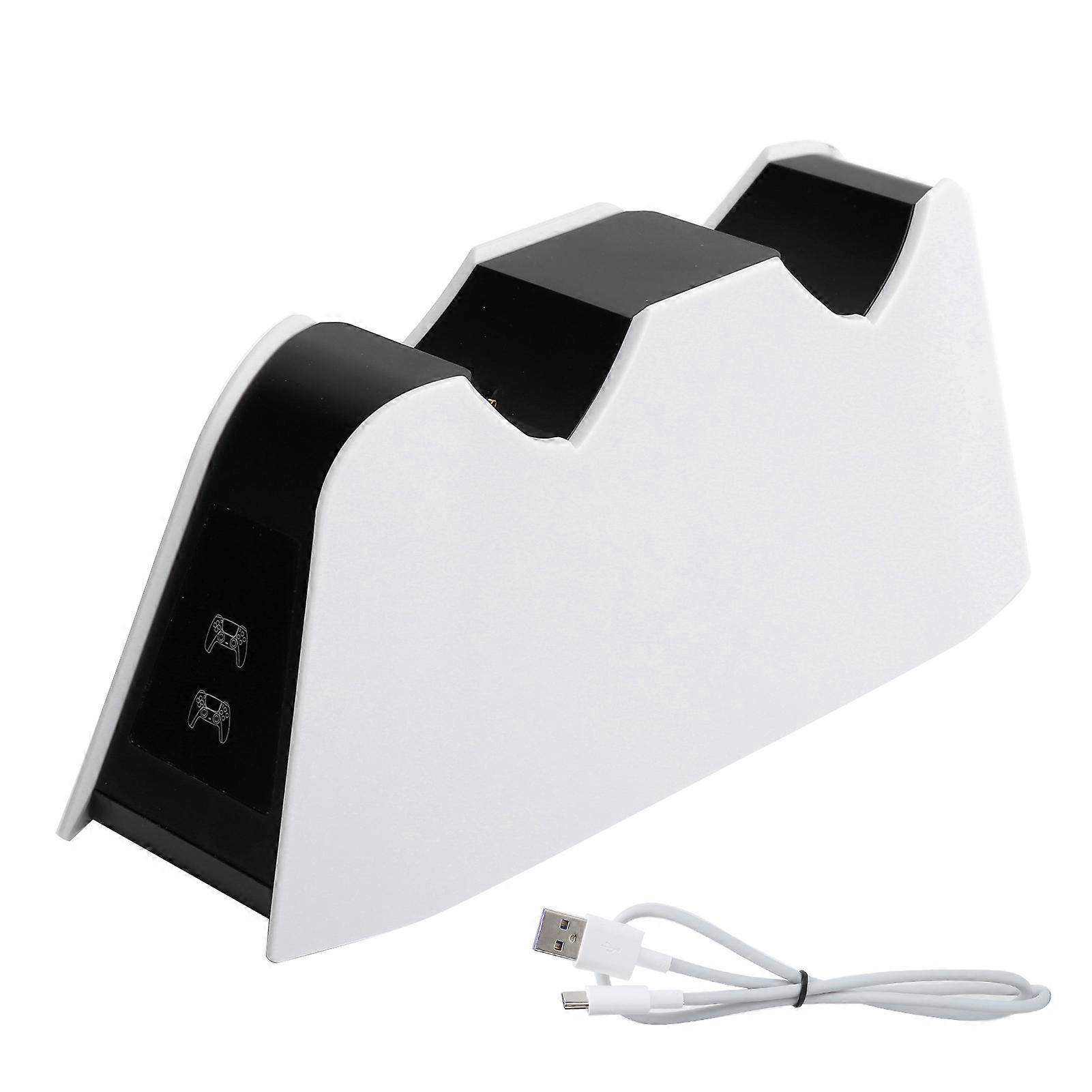 AL-P5007 Controller Charger Portable Dual Gamepad Charging Dock Station Rack for PS5