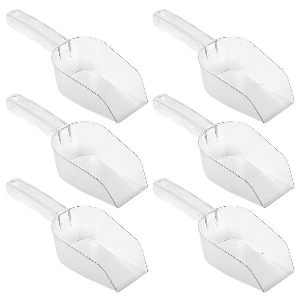Scoops For Food Containers PC Material Ergonomic Handle 6Pcs
