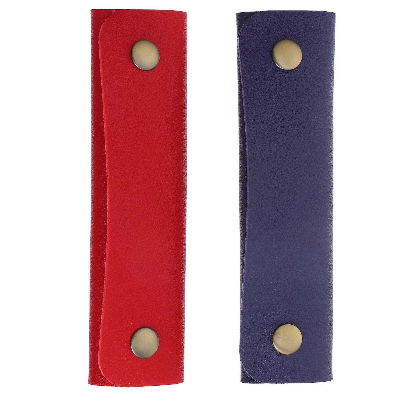 Box Handle Cover for Handbag Soft PU 2Pcs Handle Wrap Protectors