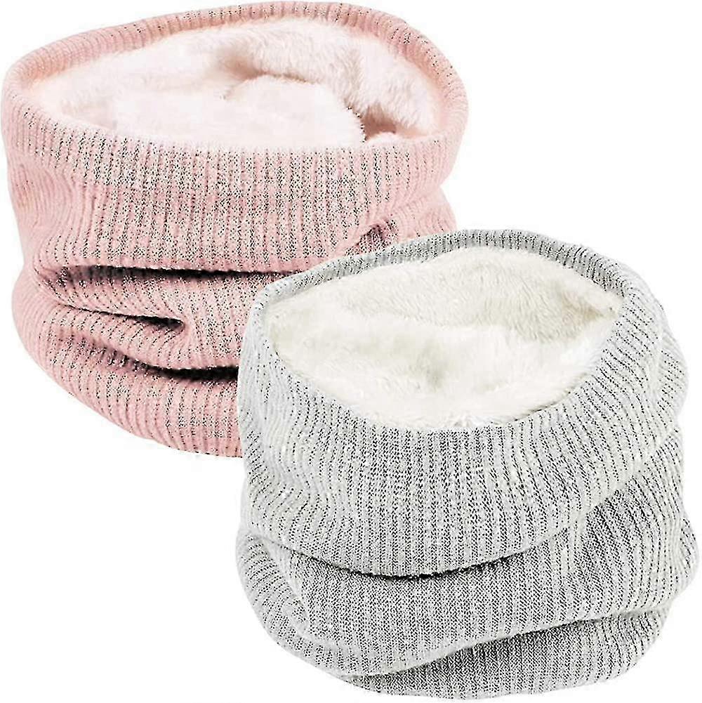 Winter Winter Double Knot Hot Wool Dubbed Ring Ring Ring Gift Scarrel