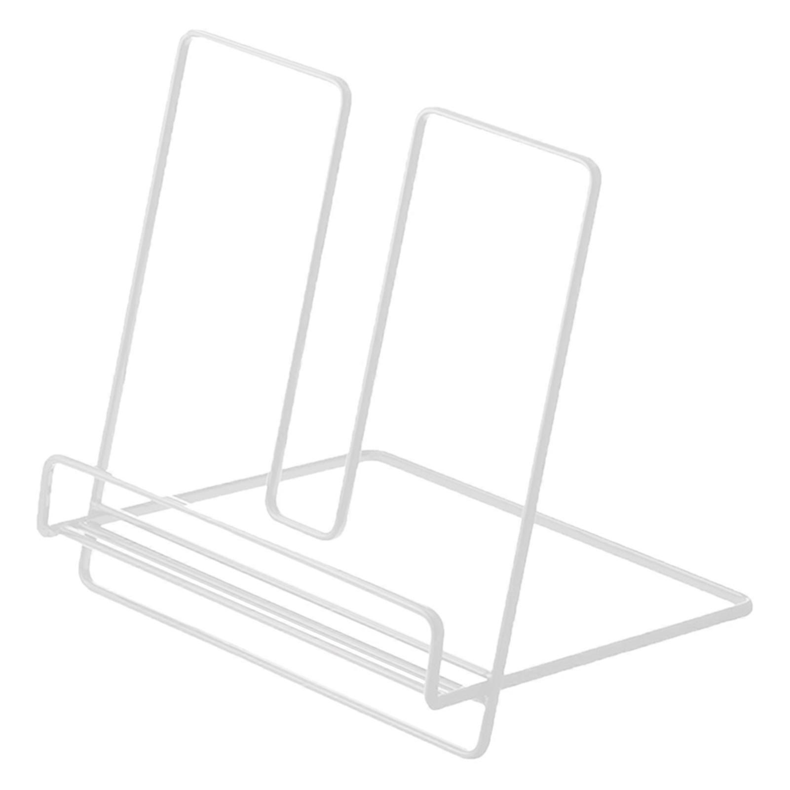 Foldable Iron Display Stand Multifunction Rust Prevention Simple Folding Book Stand for Kids
