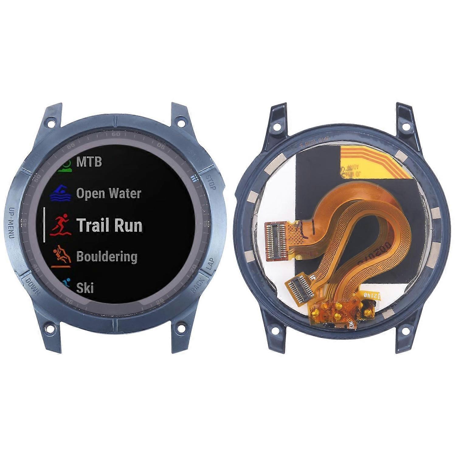 For Garmin Fenix 7 COMPATIBLE LCD Screen With Frame