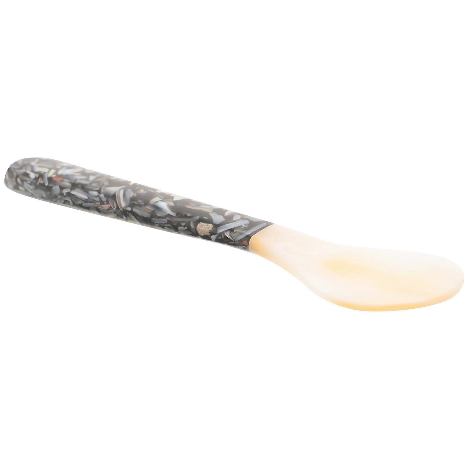 Floral Shell Spoon – Multi Function Dessert Spoon for Ice Cream, Coffee, Honey & Beverages – Home & Restaurant Serving Utensil