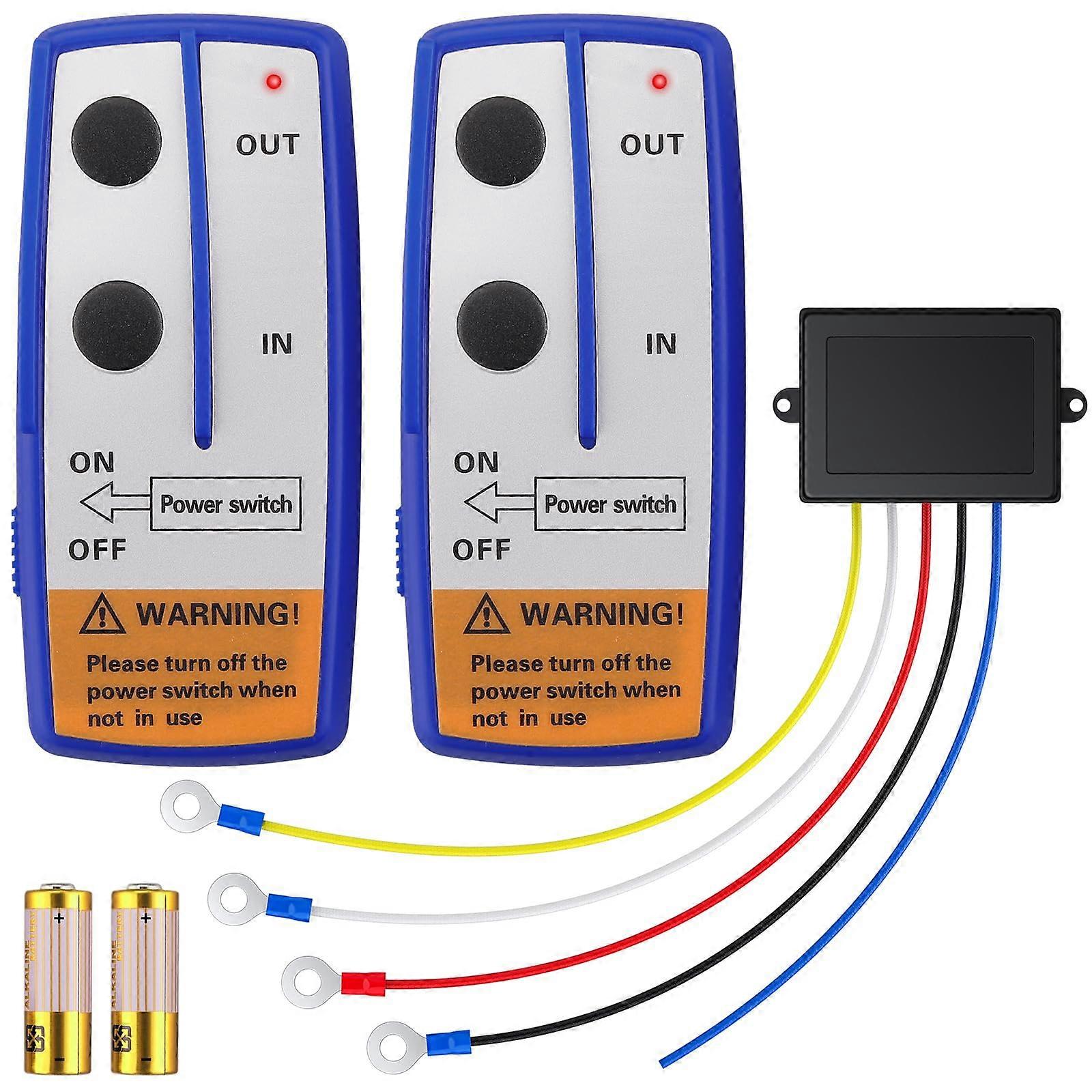 Remote Control for Winch 12V up to 30m Winch Remote Switch for Jeep ATV SUV