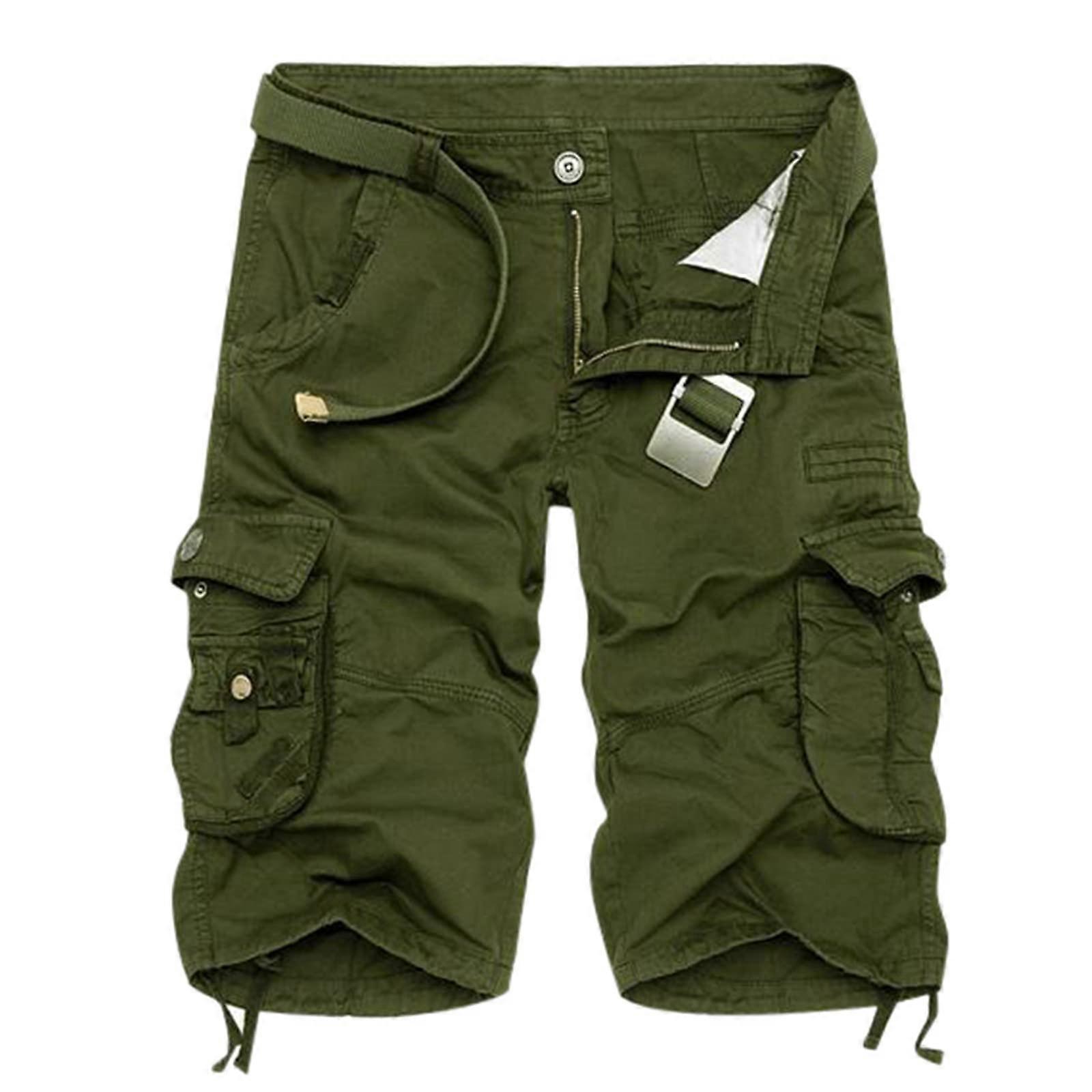 Men's Summer Shorts, Lightweight QuickDrying Cargo Bermuda Hiking Trousers Ref: 9679