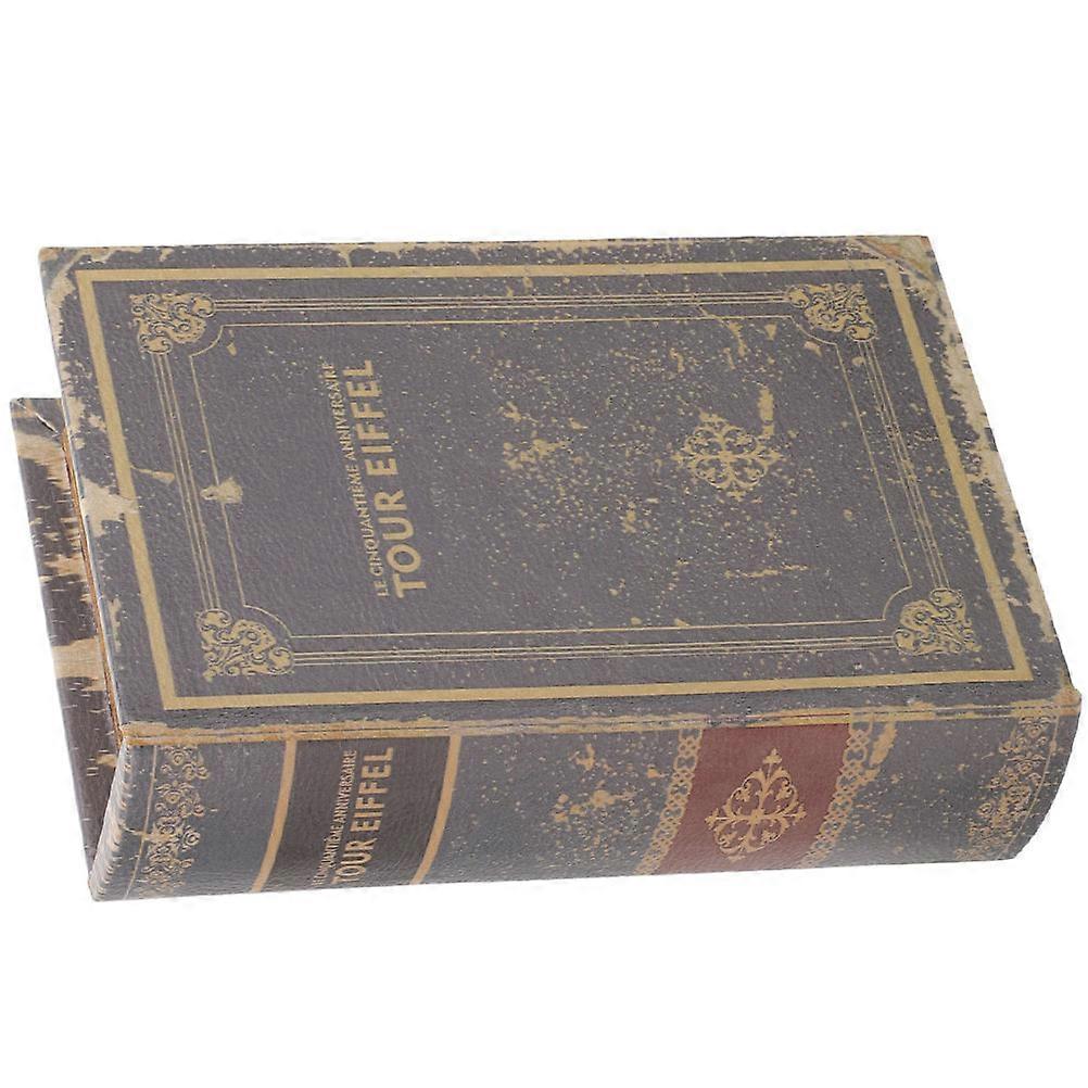 Book Decoration False Side Table Decoration Synthetic Material Rectangular Photo Props 1Set