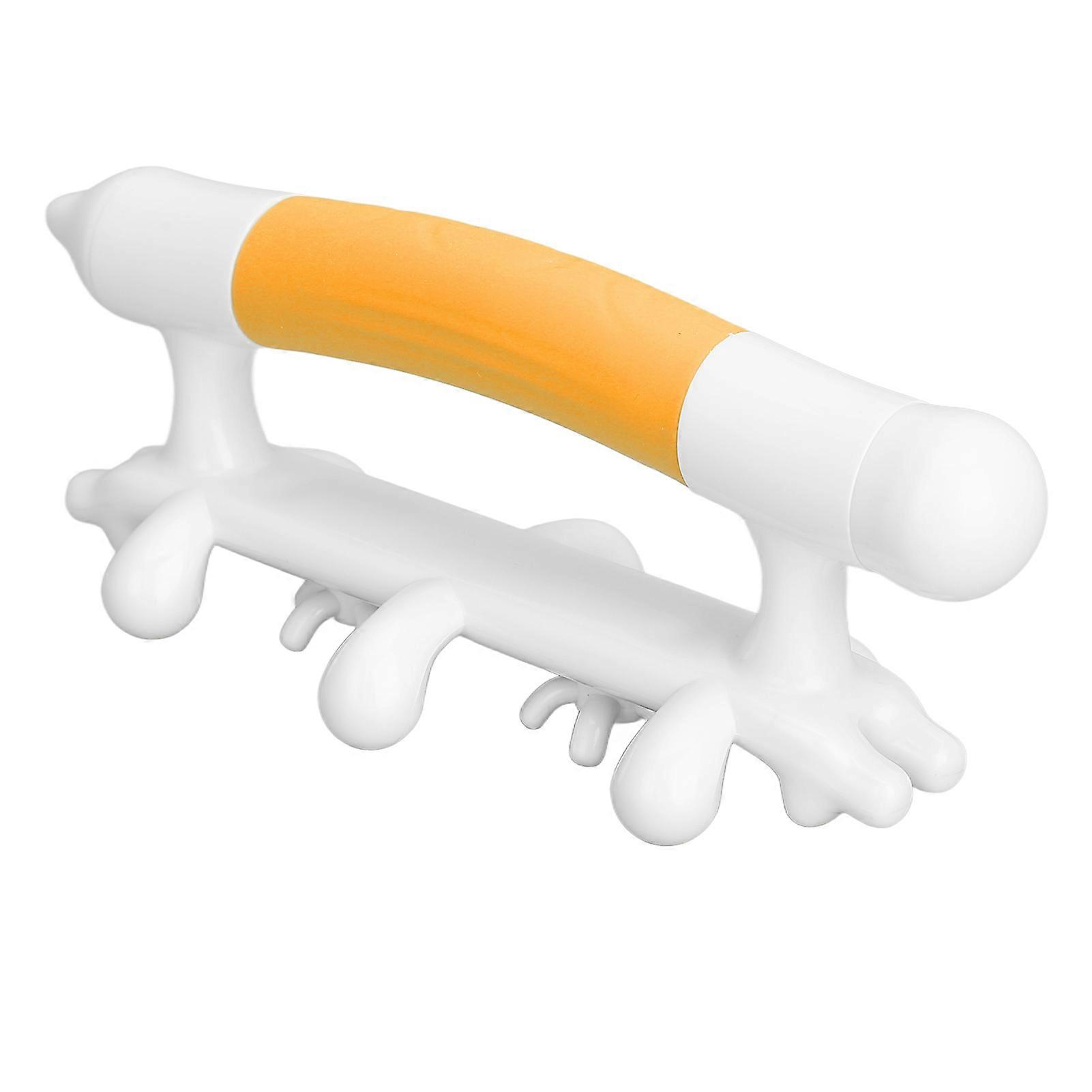 Manual Fascia Massage Tool Reduce Fatigue Trigger Point Deep Tissue Cellulite Massager for Neck Back Orange