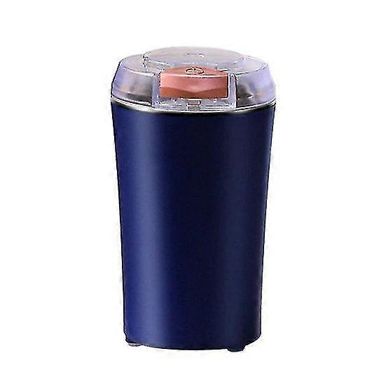 350ML Electric Coffee Grinder with 4 Sharp Blades - Semi-Automatic High Power & Low Noise Kitchen Tool for Fresh Coffee Grounds