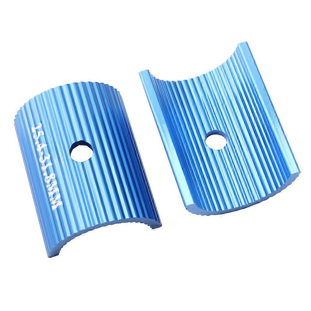 Handlebar Riser Adapter Aluminum Alloy Handlebar Shim Adapter Handlebar Compatibility Cyclists 4.1X2.54CM 2Set