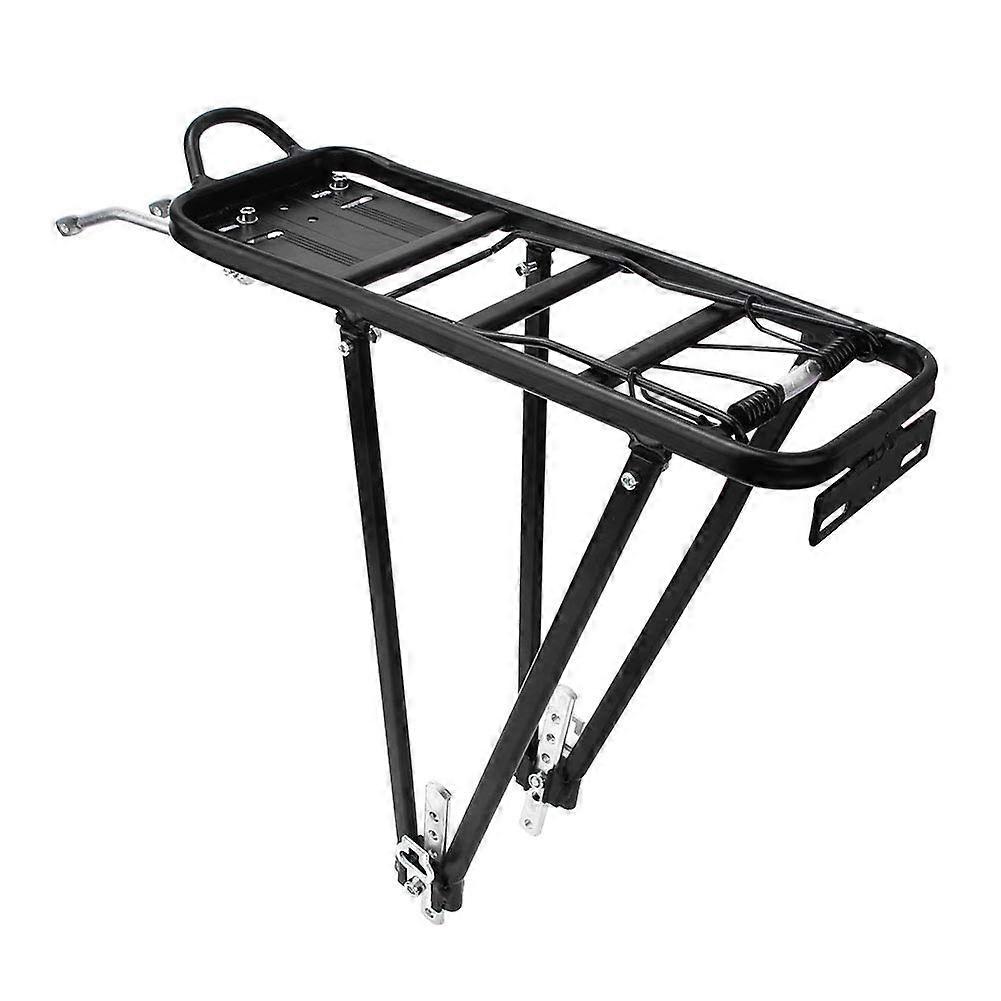 Rear Pannier Rack for Bicycle, Adjustable Universal Accessory Kit Compatible with 24, 26, 28 Inch Wheels, 35 kg Load Capacity