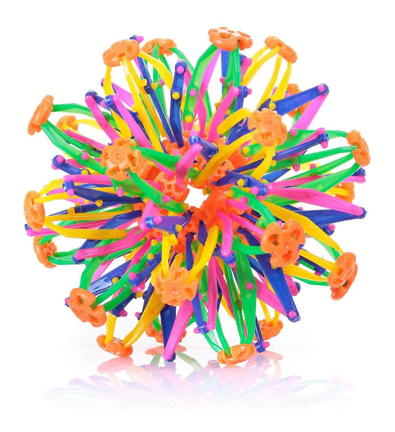 Expand Ball Multicoloured S - Lightweight Expandable Toy Ball for Kids, Colorful Outdoor Play, Durable Material