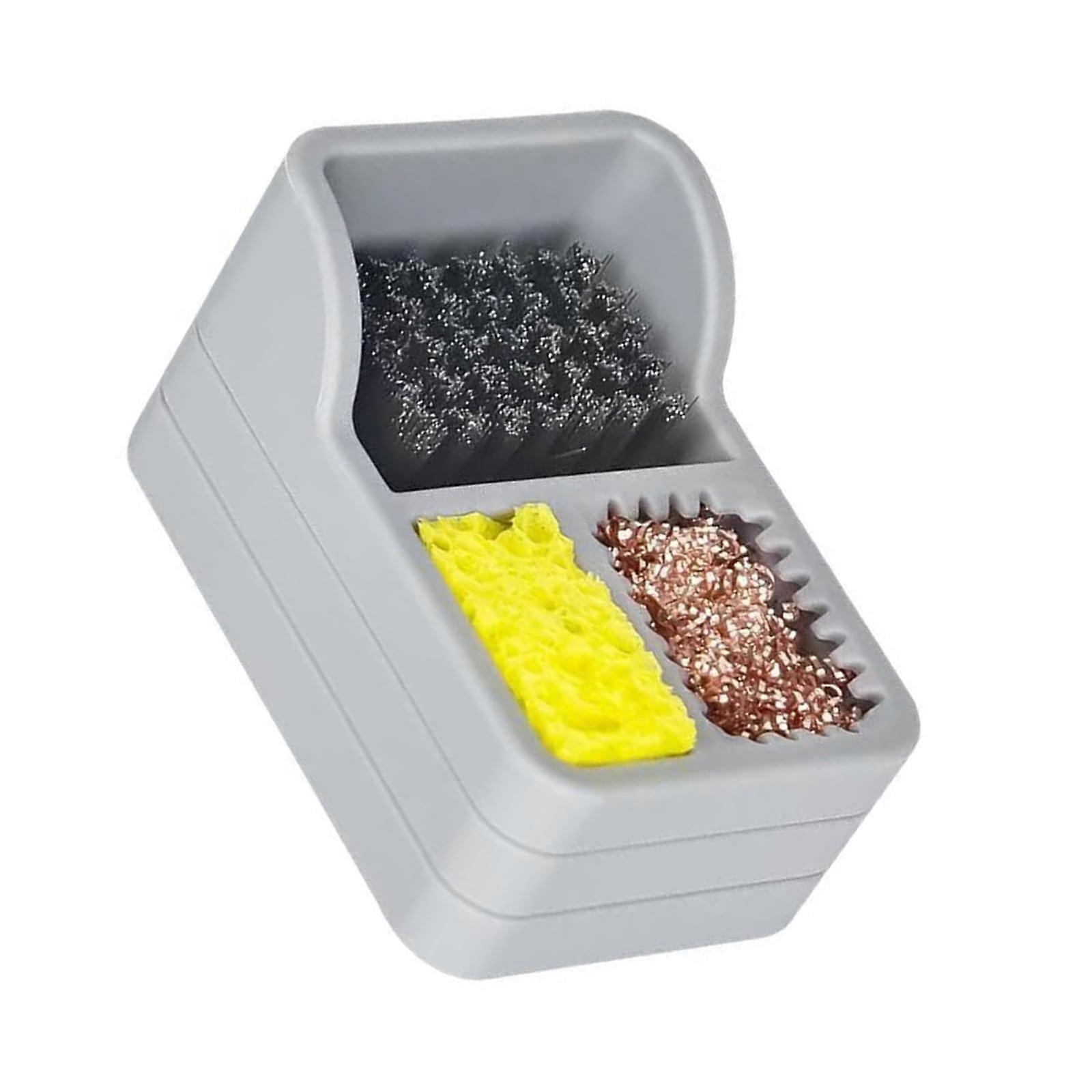 3in1 Soldering Tip Cleaner, Solder Pot, and Fume Extractor for Electronics Professionals and Hobbyists Ref: 1145