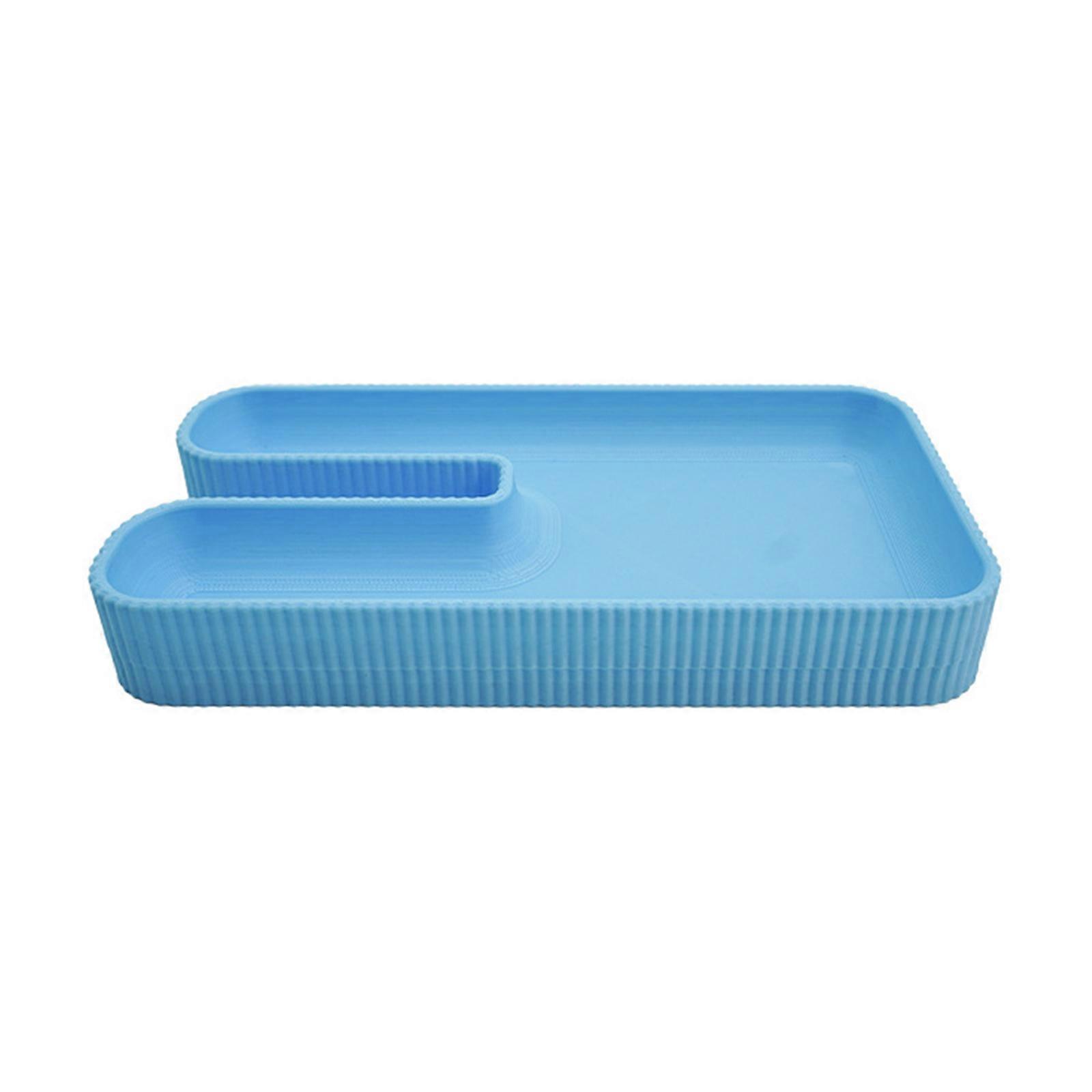Antislip Multifunctional Plastic Phone Tray Organizers Rack Compact Size For Storing Accessories Enhancing Desk Tidiness Multicolor