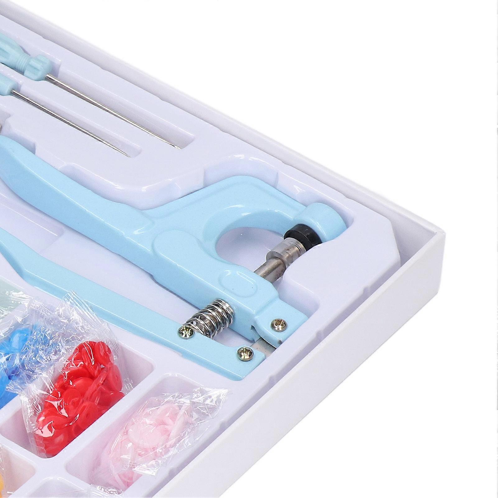 Plastic Snaps Bright Dynamic Colors Easy Operation Sturdy Durable Wide Application Snap ButtonsBlue