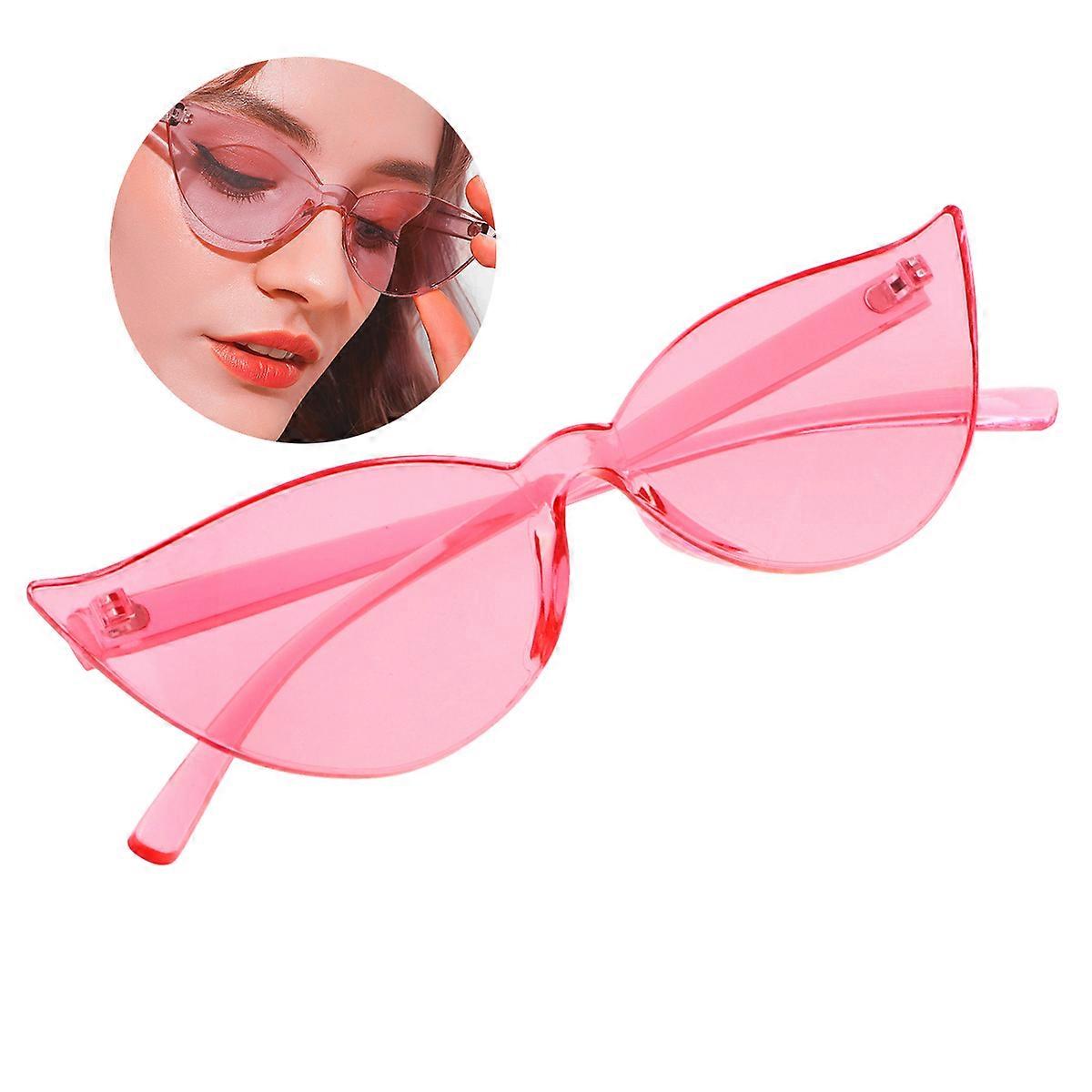 Eye Sunglasses for Beach and Party Decorative Eyeglasses with PC Material Lightweight and Durable Design