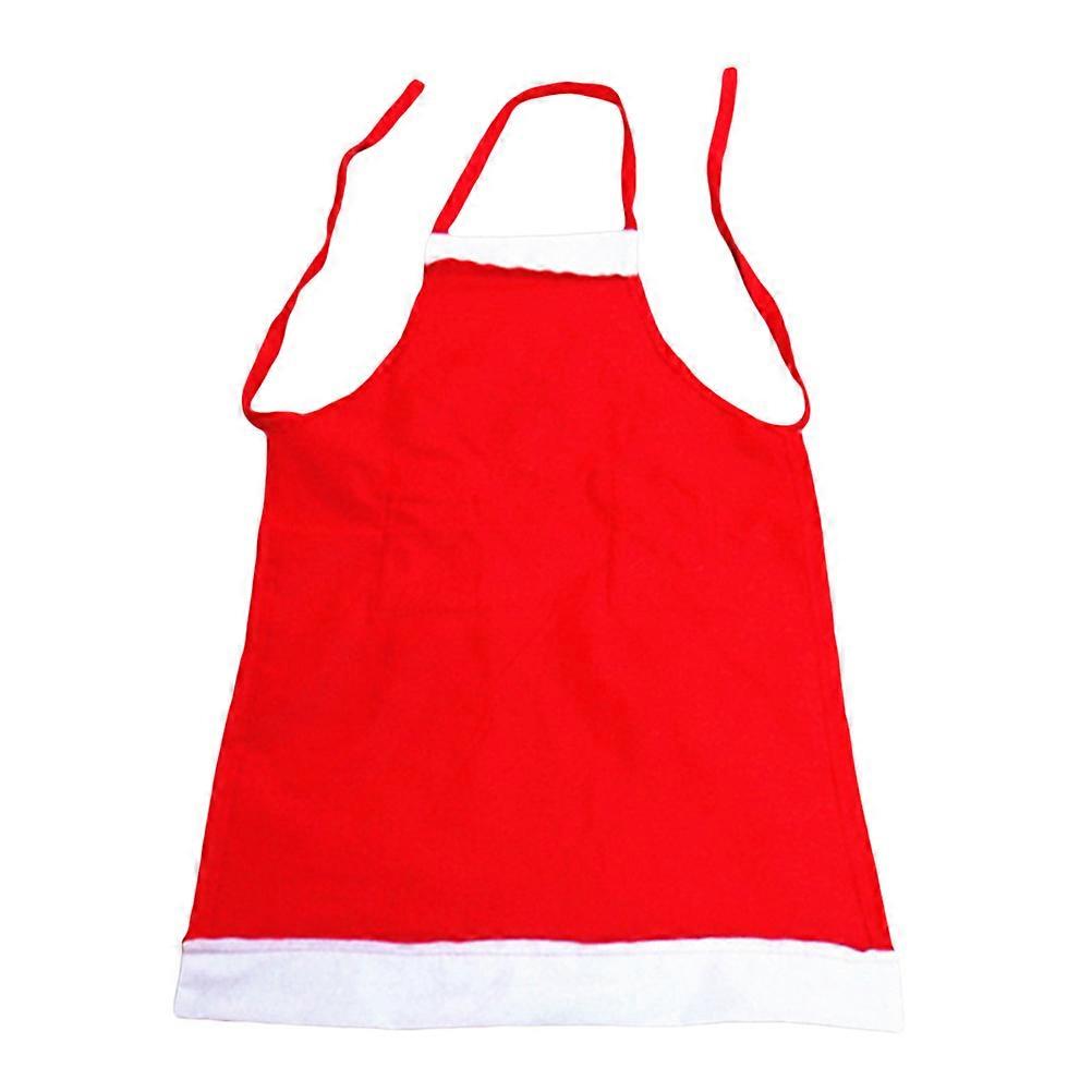 Cosplay Costume Photo Prop Red Apron 85 x 53 x 0.1 Cm Non-Woven Fabric 1Pcs