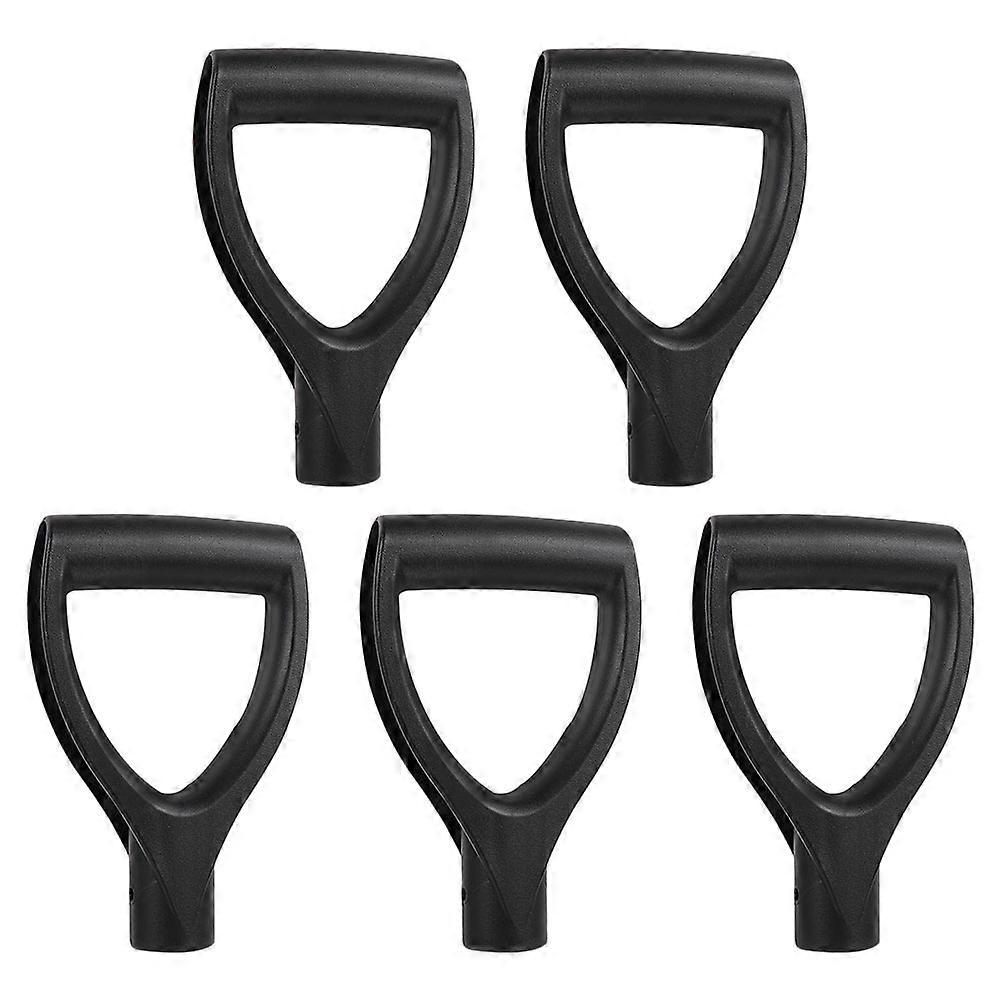 5pcs Heavy Duty Snow Spade Handle Replacement – Ergonomic, Lightweight Plastic Design for Easy Installation and Safe Use