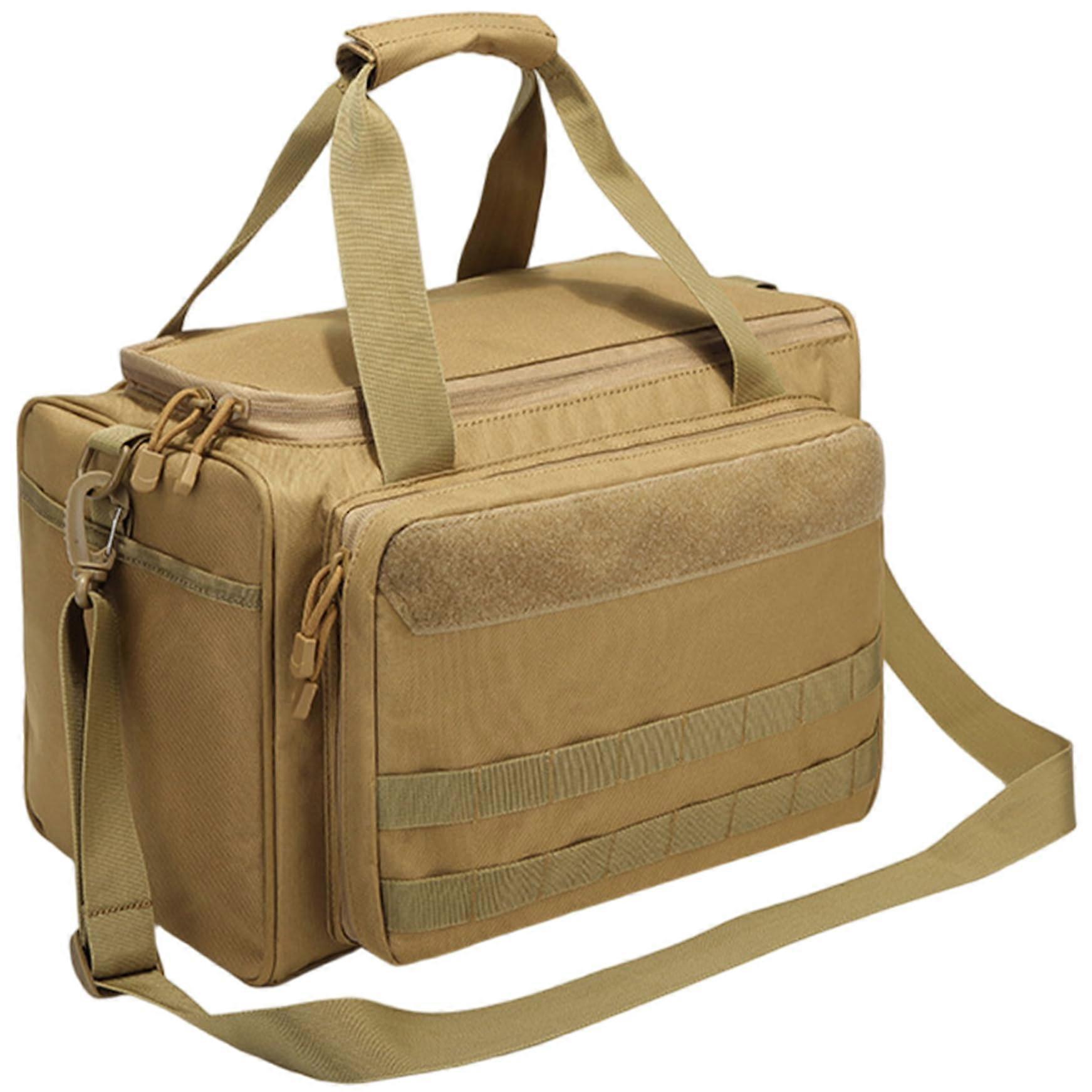 Oxford Cloth Gun Shooting Bag with Compartments, Handle and Adjustable Strap
