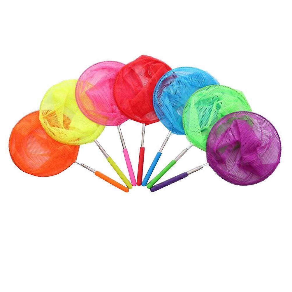 Kid Nets Extendable Fishing Nets for Insects Catching 6Pcs Telescopic Design