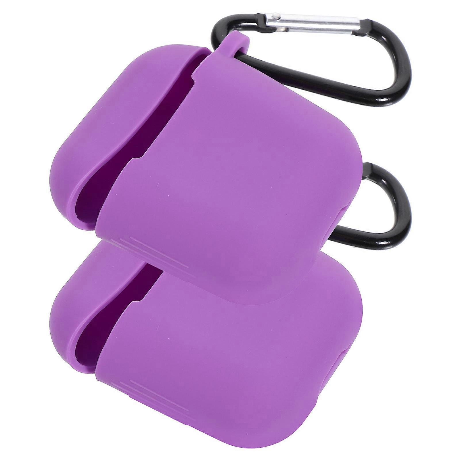 Portable Carrying Case For Earbuds Universal Earbuds Case For Daily Use Waterproof 6X4.9X2.6CM 2Pcs