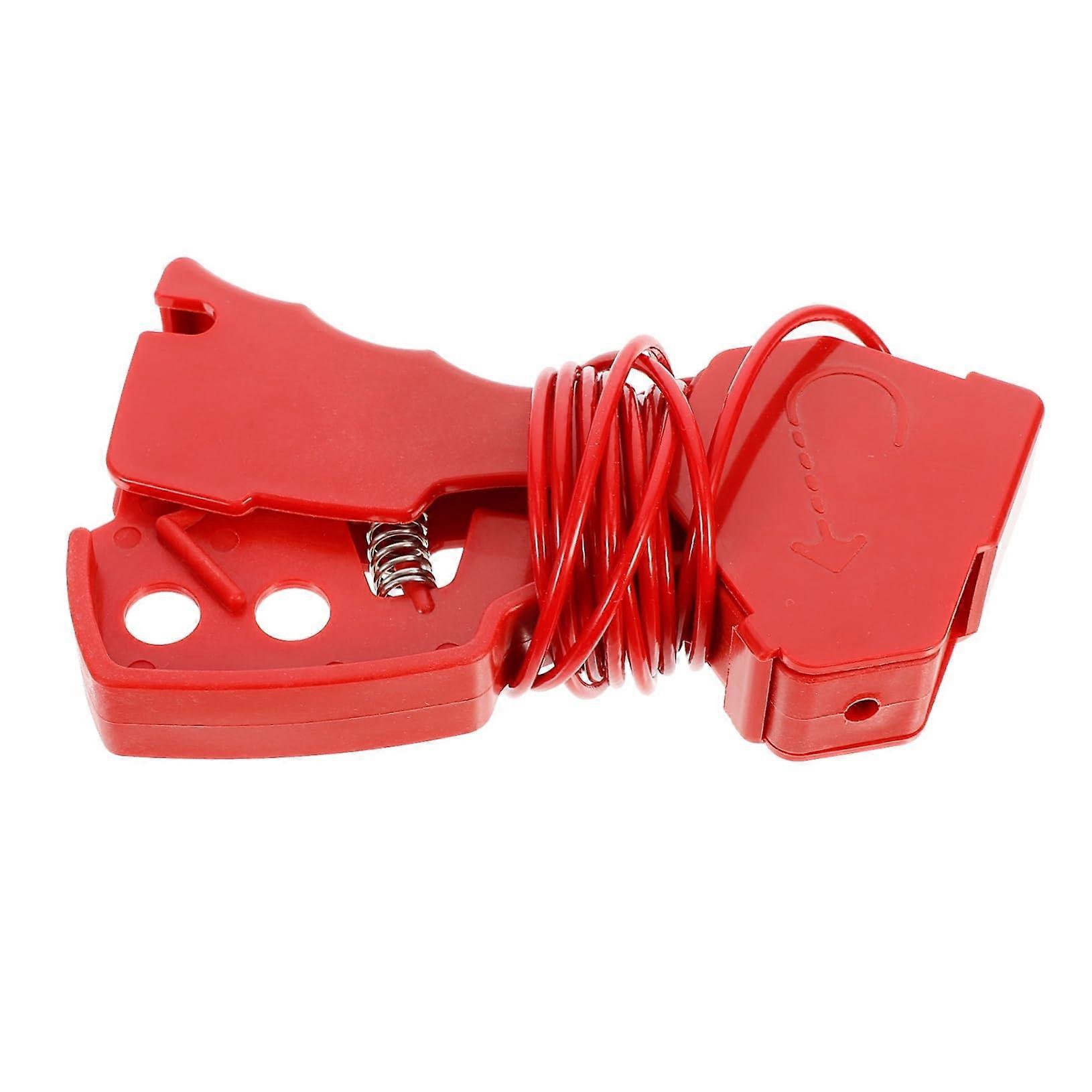 Adjustable Steel Security Cable Lock with NylonCoated Safety Lock
