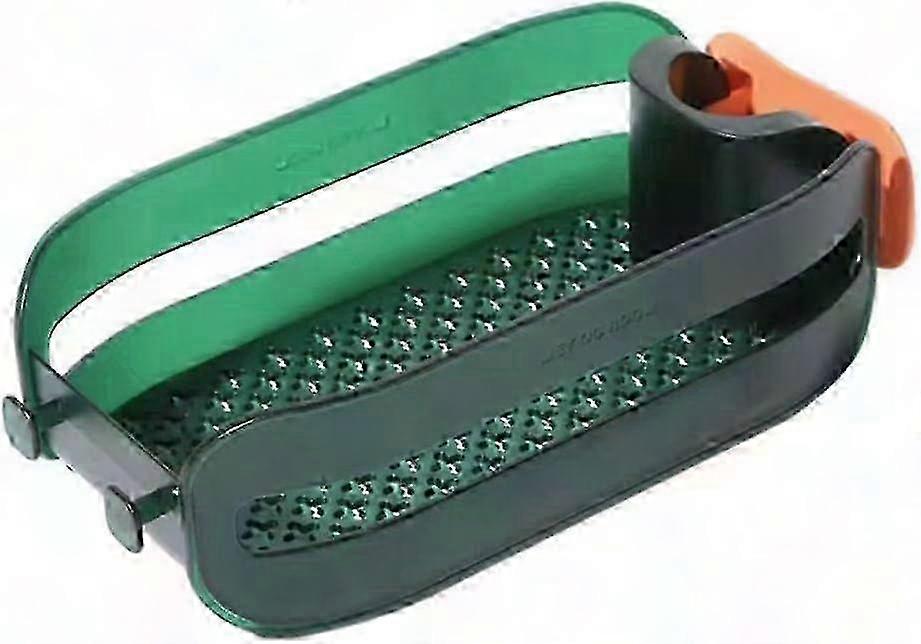 Universal Sponge Holder with Hooks - Kitchen Storage Organizer