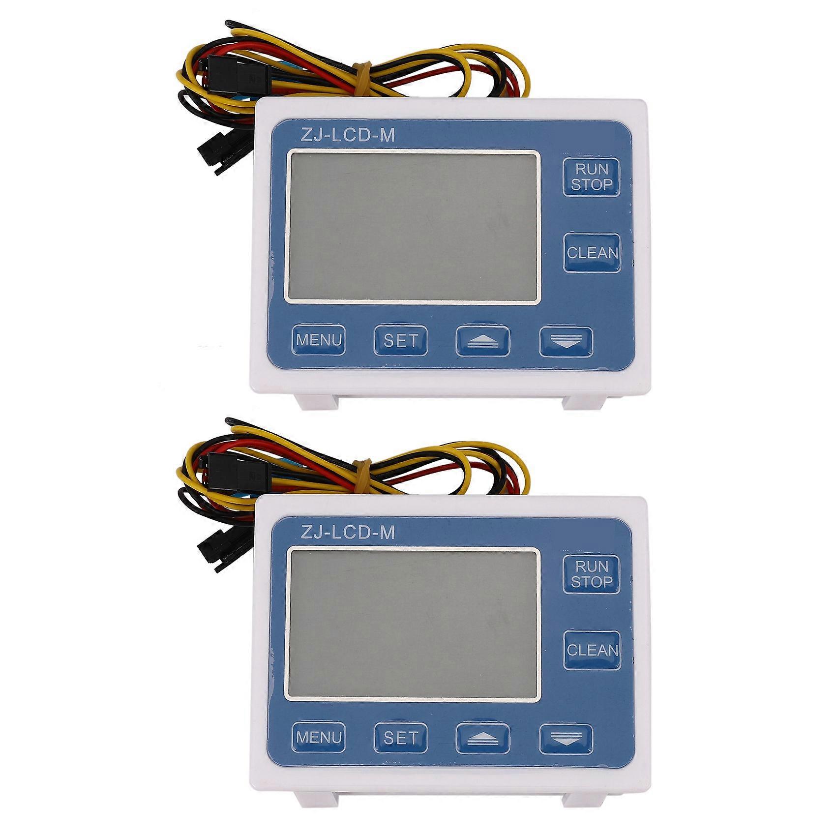 2X Control Flow Sensor Meter Lcd Display Zj-Lcd-M Screen for Flow Sensor Flow