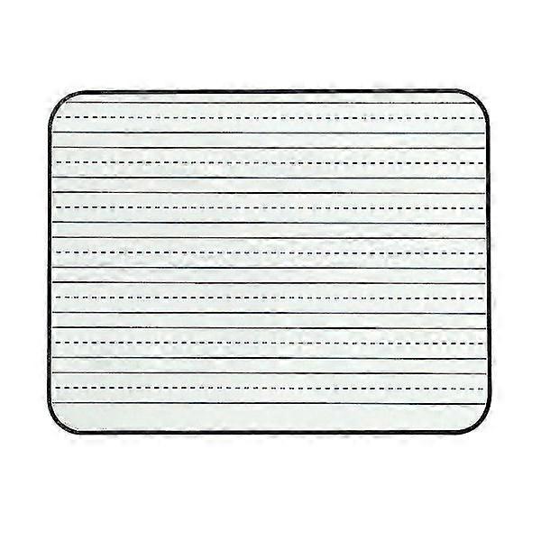 2-pack Ruled Dry Erase Lap Boards 9 x 12 inch Lined Whiteboards Double Sided Mini Whiteboards