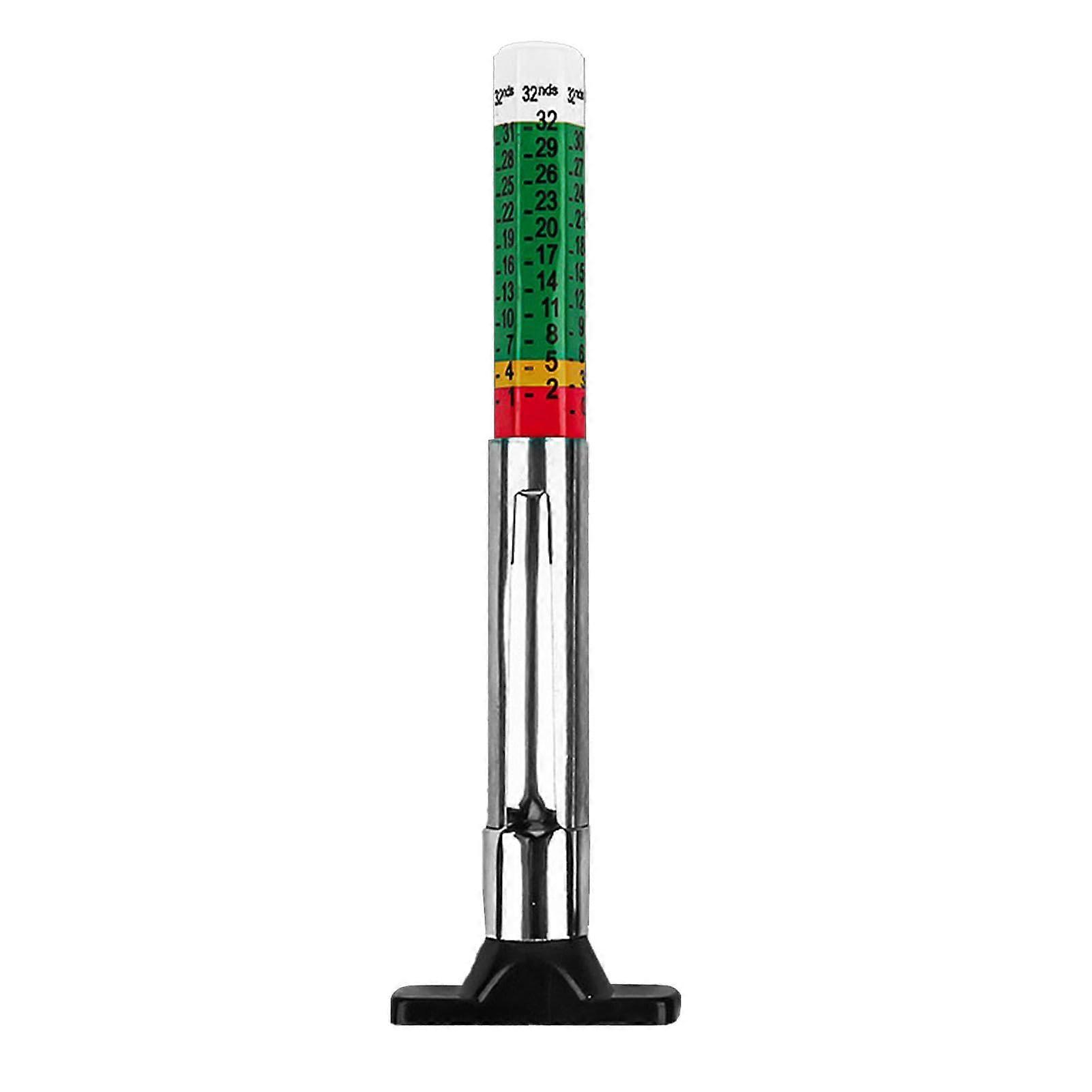 Tyre Tread Depth Gauge Color Coded Small Tyre Tread Depth Gauge For Caravan And Trucks Accurate Measuring Tool