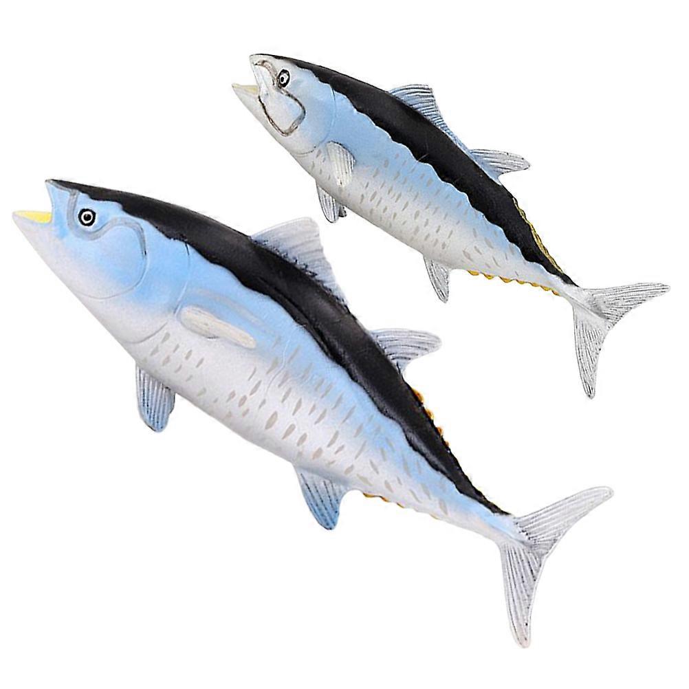 2pcs Ocean Landscape Fish Decor Sea Models Simulation