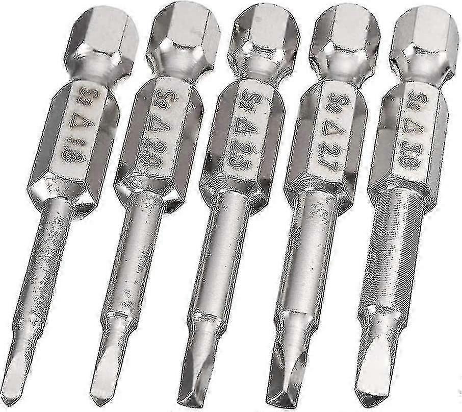 2025 Magnetic Triangle Head Screwdriver Bits, 50mm S2 Steel Triangular Tip Screw Driver Bit 1/4 Hex Shank