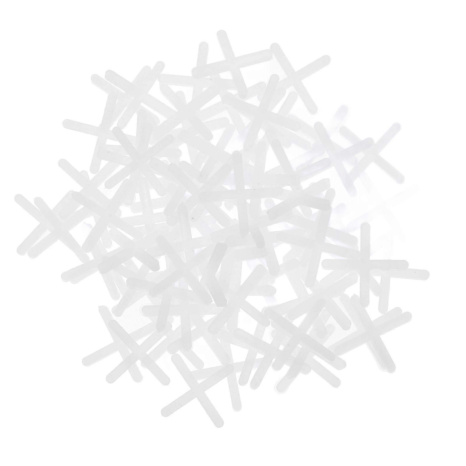 2000pcs Floor Tile Spacers Cross Shape Spacers Ceramic Tile Spacers Floor Tile Positioning Spacers(2mm thickness)