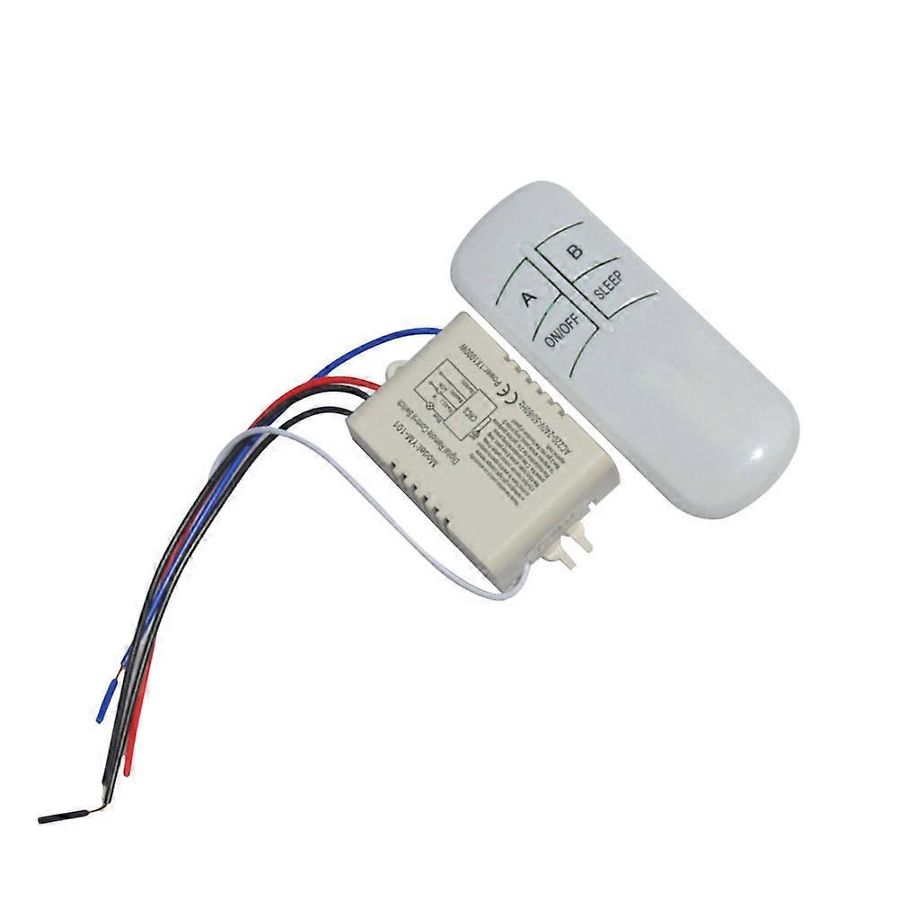 1 Set 220V Wireless Digital Controller For LED Light And Fluorescent Lamp Suitable For Indoor Use