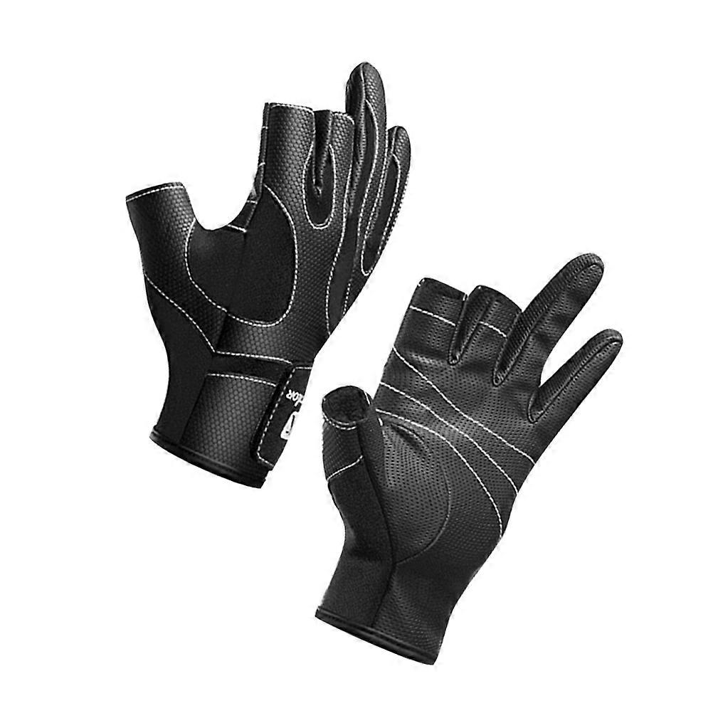 Cycle Gloves For Cycling Anti-Slip Durable Grip Enhancement Polar Fleece 1Pair