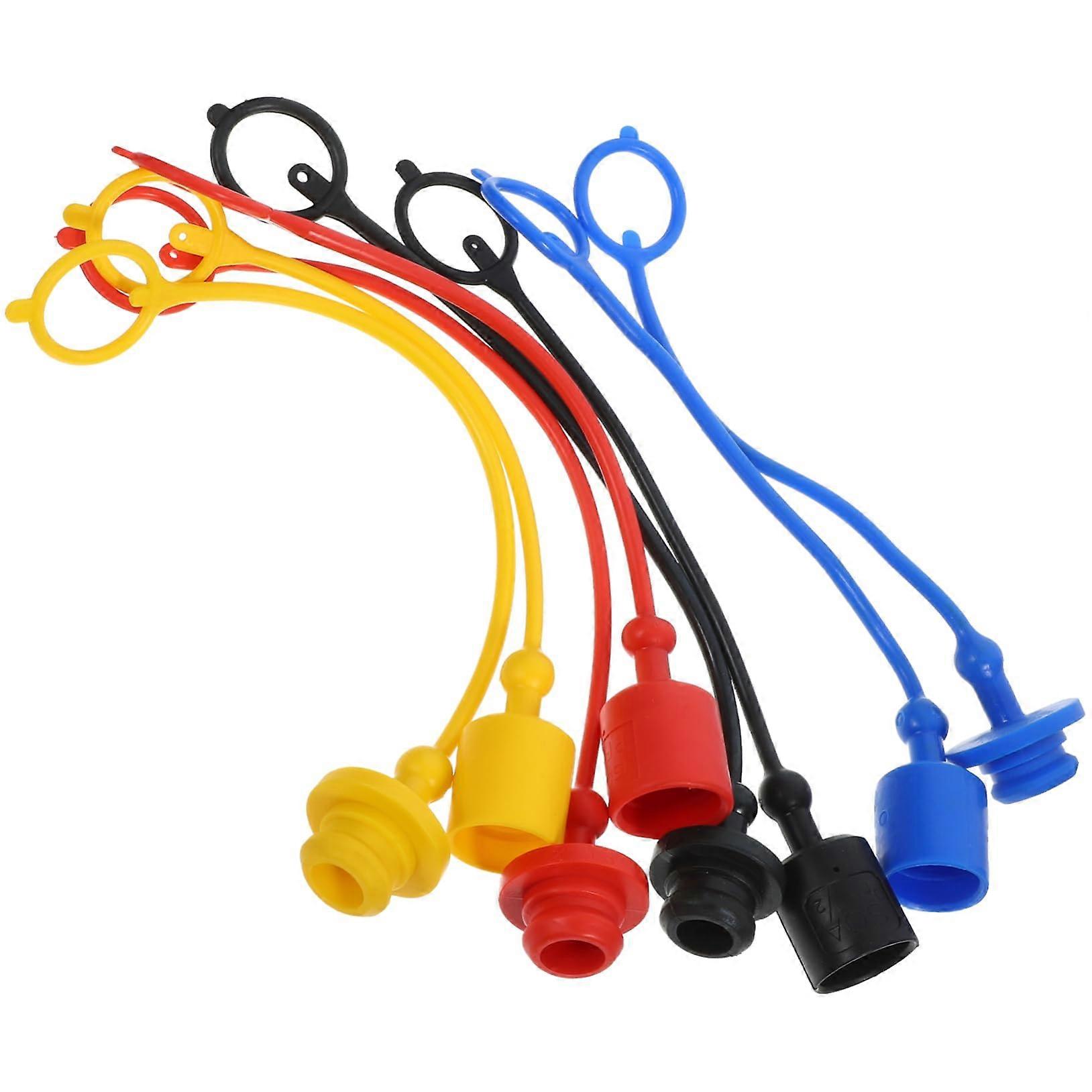 Protective Caps for Hydraulic Quick Couplings, Dust Caps in Various Colours, Durable Hydraulic Connection Accessories