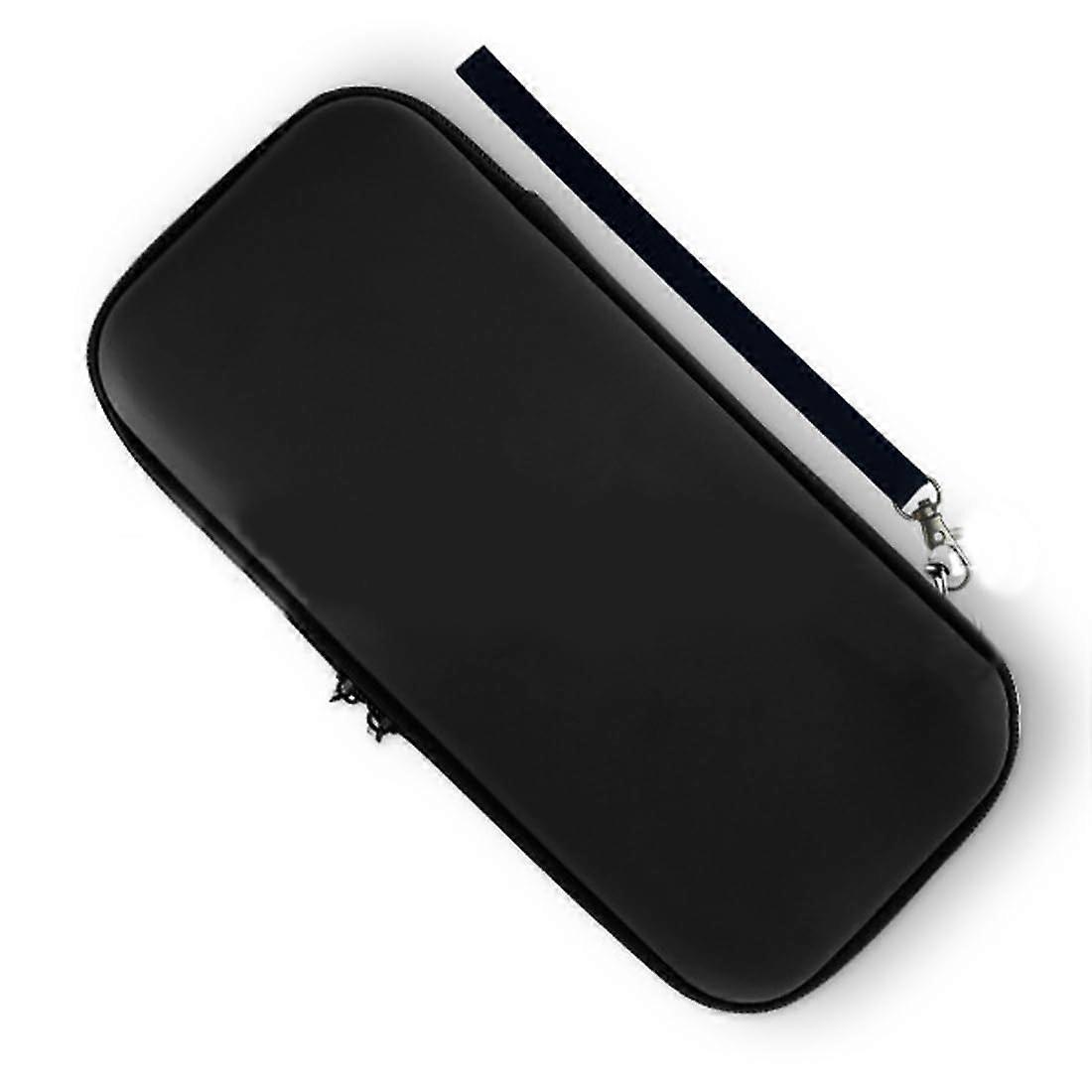 Carry Bag Compatible with Nintendo Switch and Switch OLED Console, Black Storage Bag with Pockets for Accessories and Games