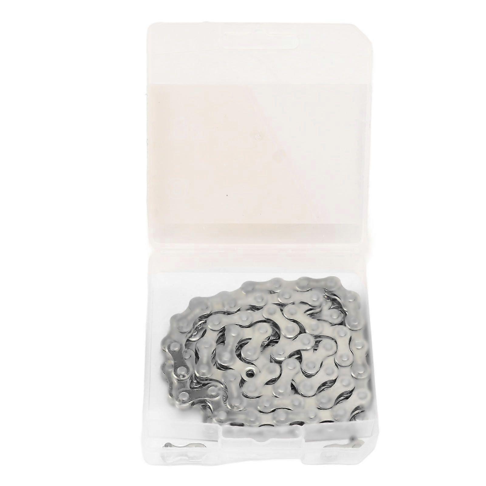 Sykkel Speed Chain 8-trinns legering stål sykling kjede erstatning for Mountain Road Sykler Silver