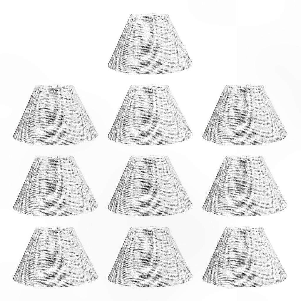 10 Pieces Range Hood Vent Filter Net Replacement for Kitchen Ventilator Cooking No Harm Safe Easy Install Convenience
