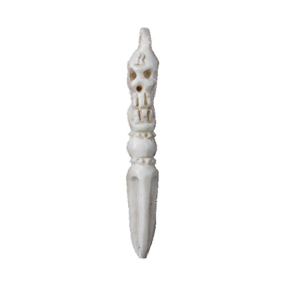 Buddhist Bone Necklace Amulet Spiritual Jewelry for Men Elegant Durable Design for Special Occasions and Parties