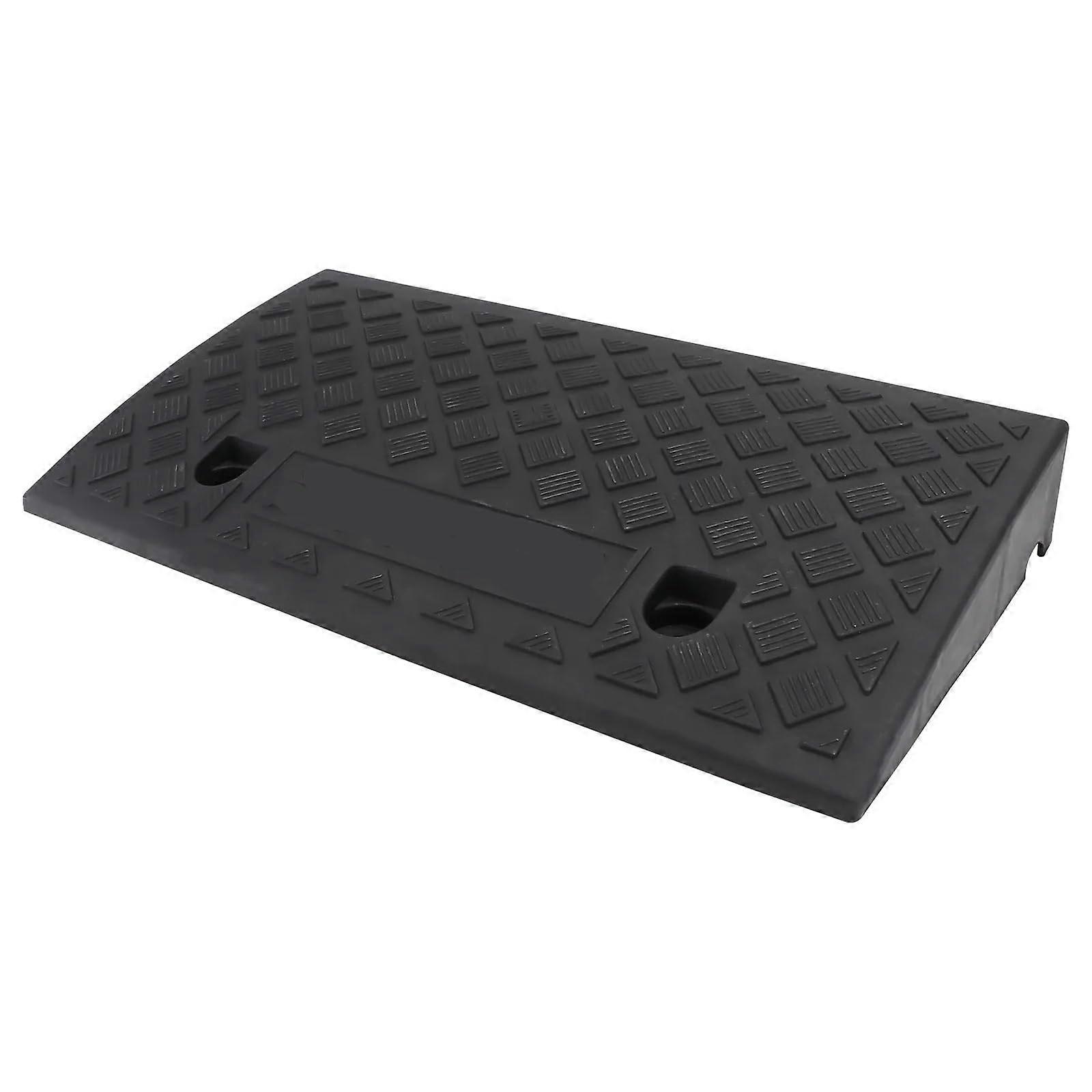 Curb ramp, curb ramp, car track, curb slope mat, bike ramp, motorcycle ramp, step, black.