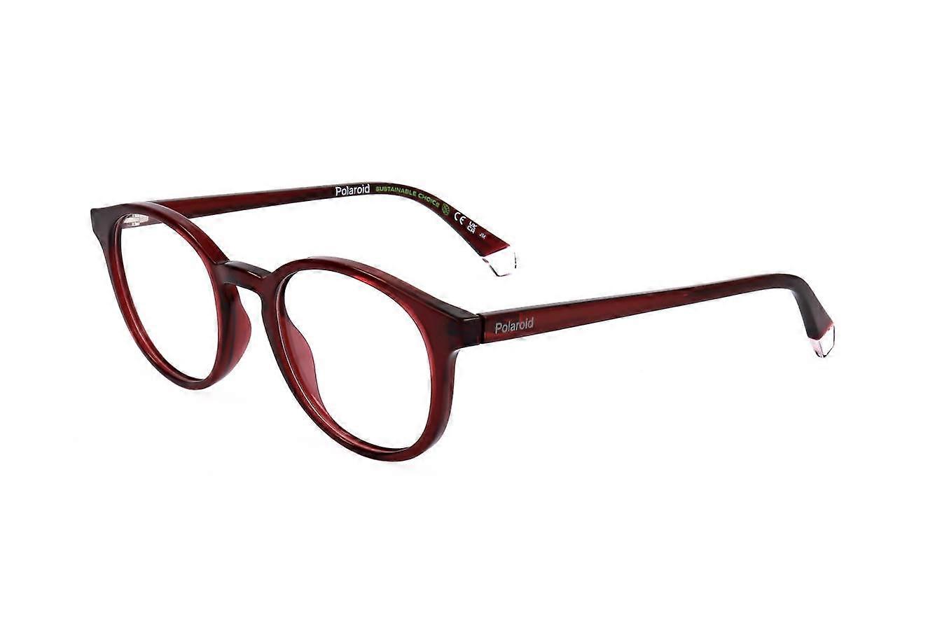 Eyewear Frames Polaroid PLD D498 LHF BURGUNDY 48/20/140 UNISEX