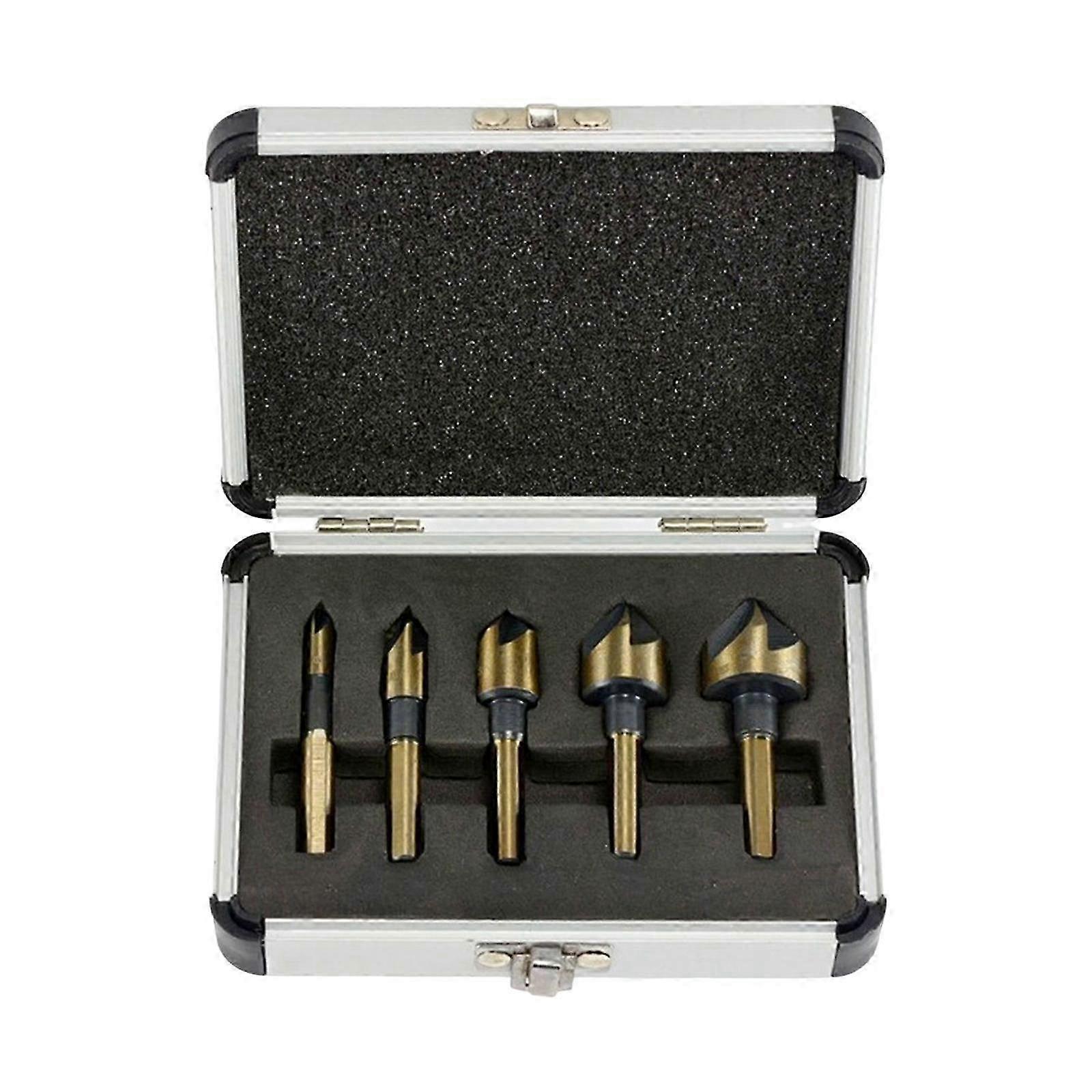 Replacement cutter bit for aluminum iron plate round shank 5x