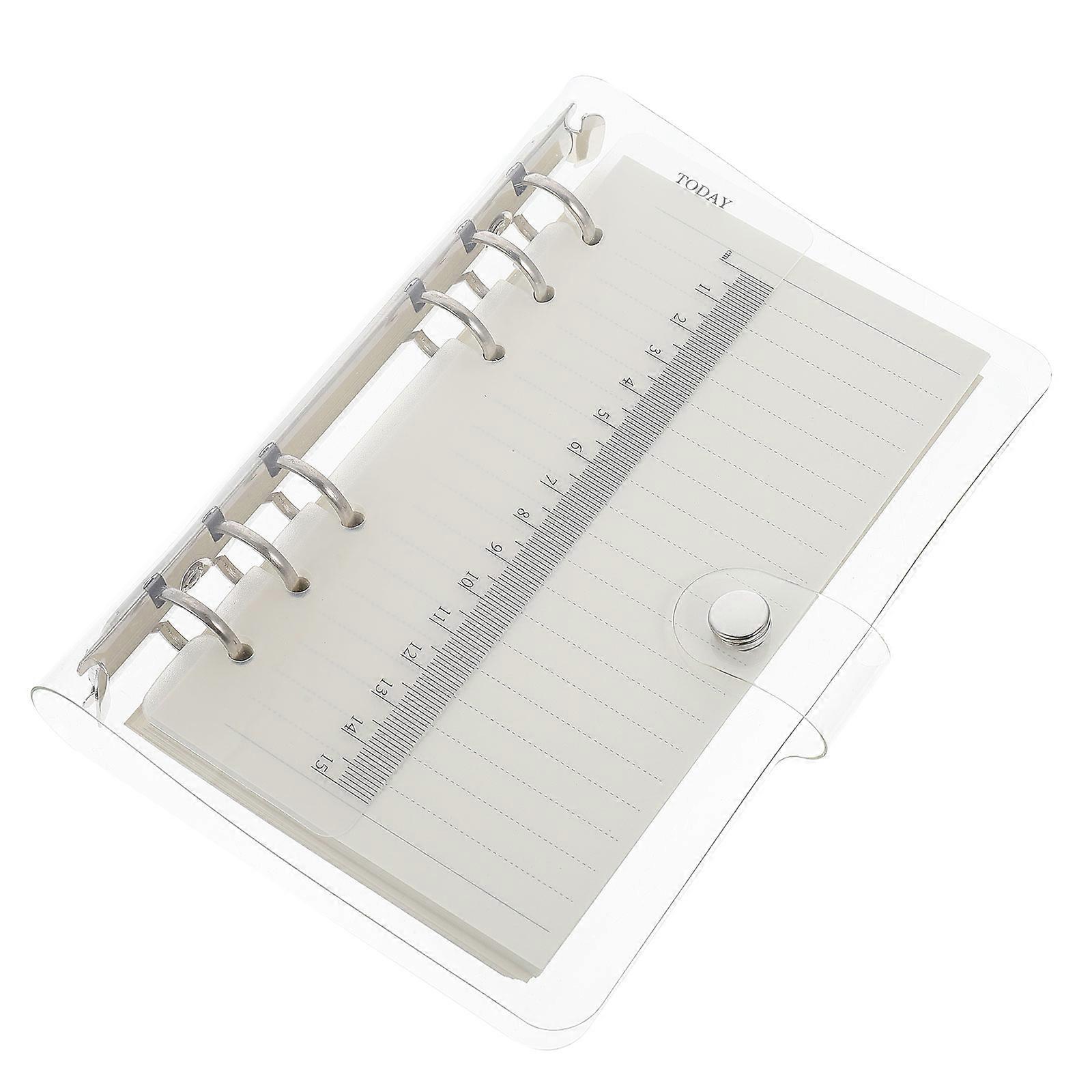 Loose-leaf Notepad 1 Set Designed For Brainstorming Effective Scheduling 19X12.5X2.2CM With Material