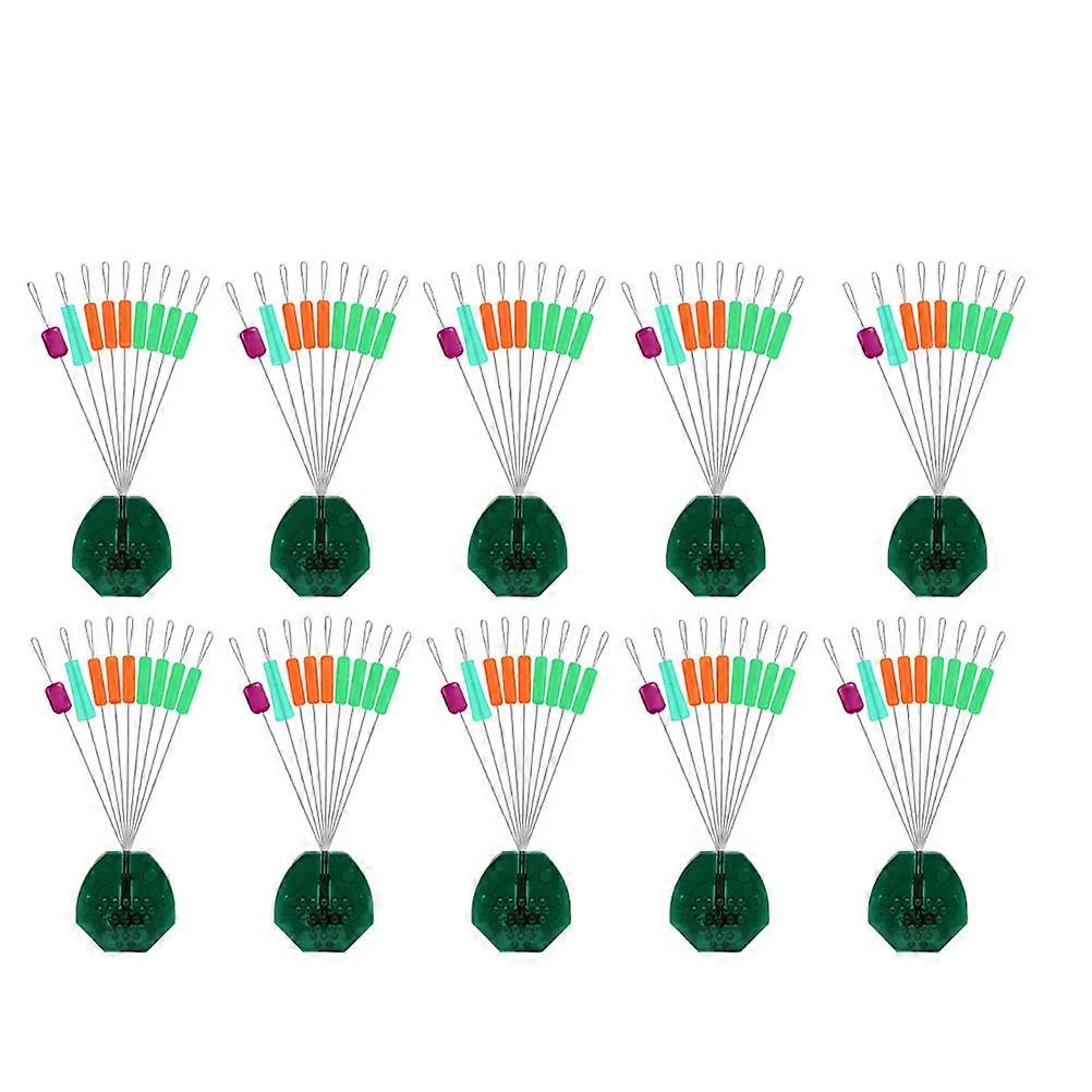 Durable Green Fishing Line Stopper Beads Designed For Stream Fishing Enthusiasts 10Pcs