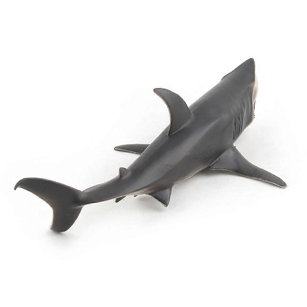 Shark Toy Model for Kids Playing Plastic 858 White Shark