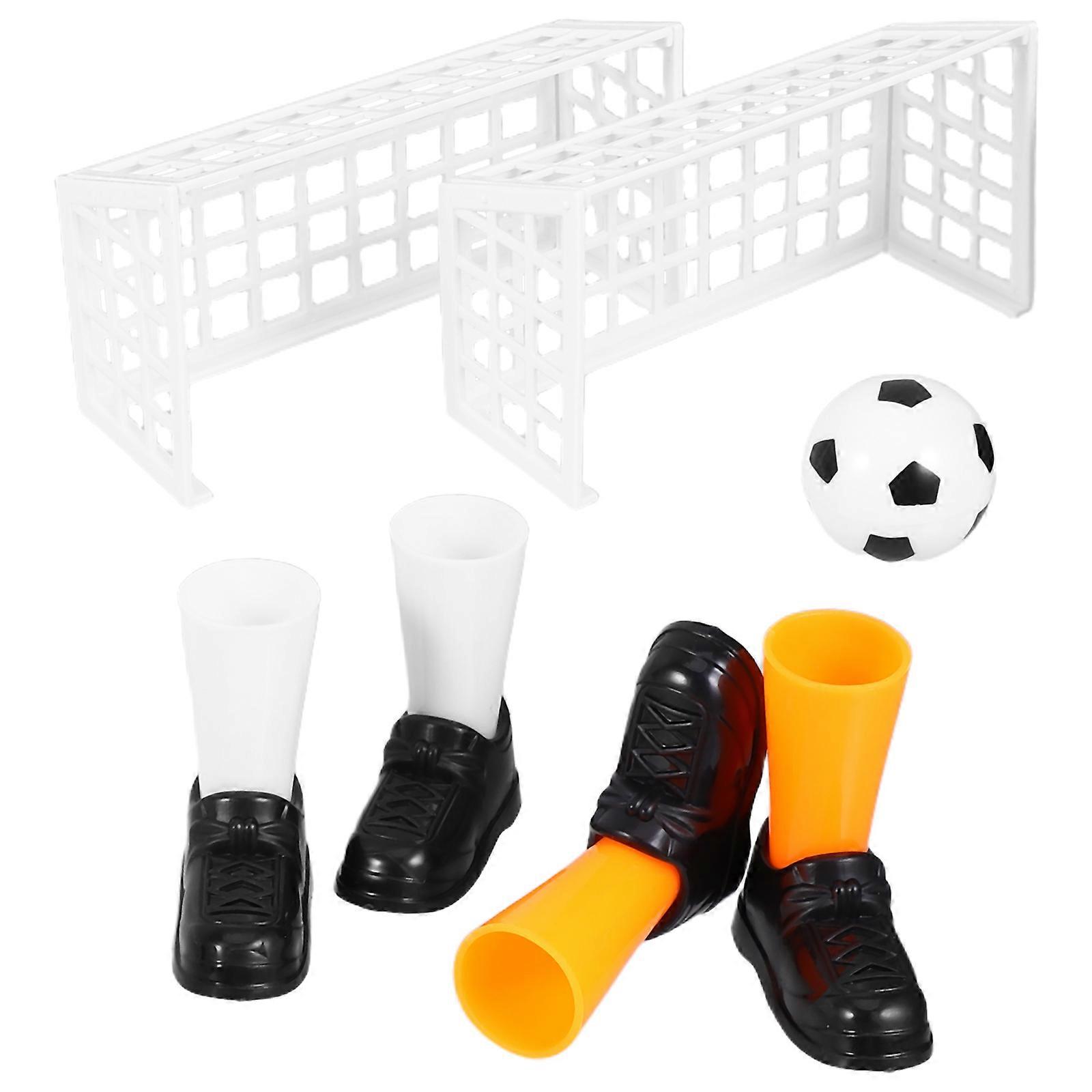 1 Set Tabletop Soccer Game Interactive Football Toy Birthday Gift